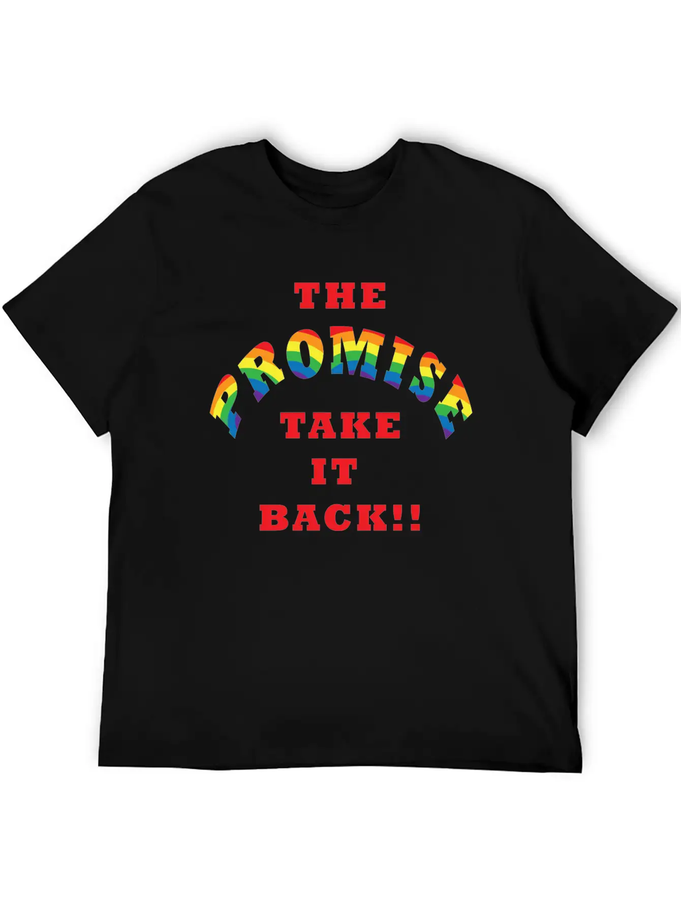 The Promise Take It Back Soft Cotton Short Sleeve Tee – Unisex Wardrobe Staple