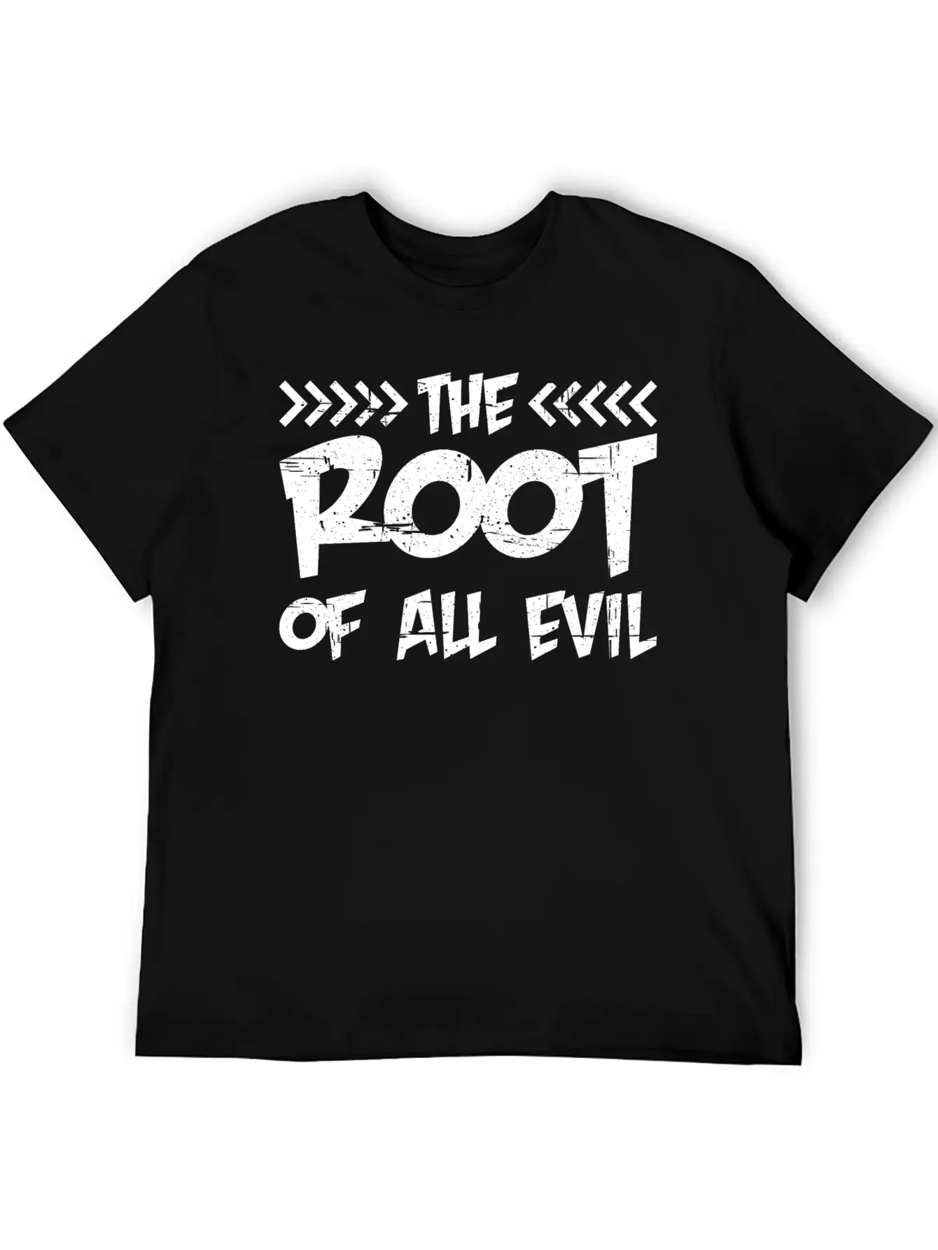 The Root Of All Evil 6 Classic Fit Graphic Tee For Daily Comfort – Unisex Cotton Shirt