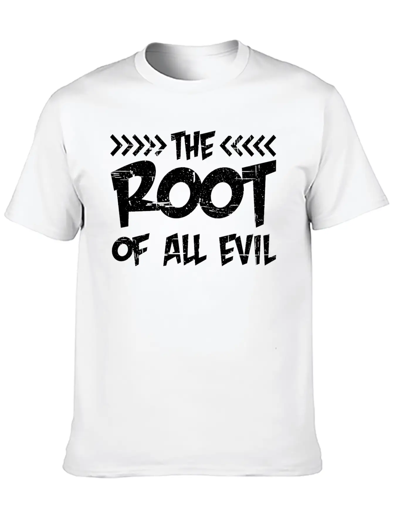 The Root Of All Evil 6 Classic Fit Graphic Tee For Daily Comfort – Unisex Cotton Shirt