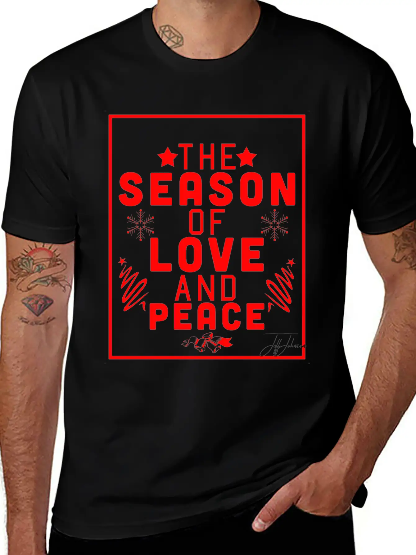 THE Season Of Love And Peace Unisex Casual T-Shirt – Clean Design For Daily Comfort