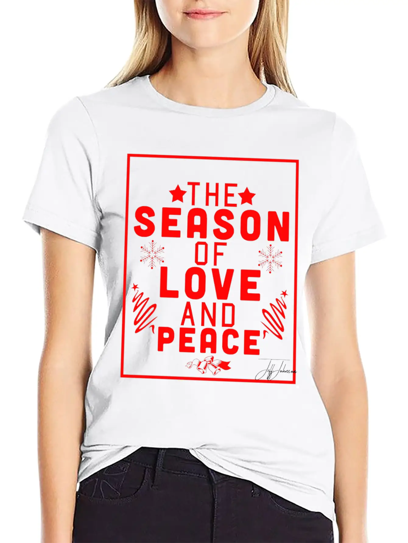 THE Season Of Love And Peace Unisex Casual T-Shirt – Clean Design For Daily Comfort