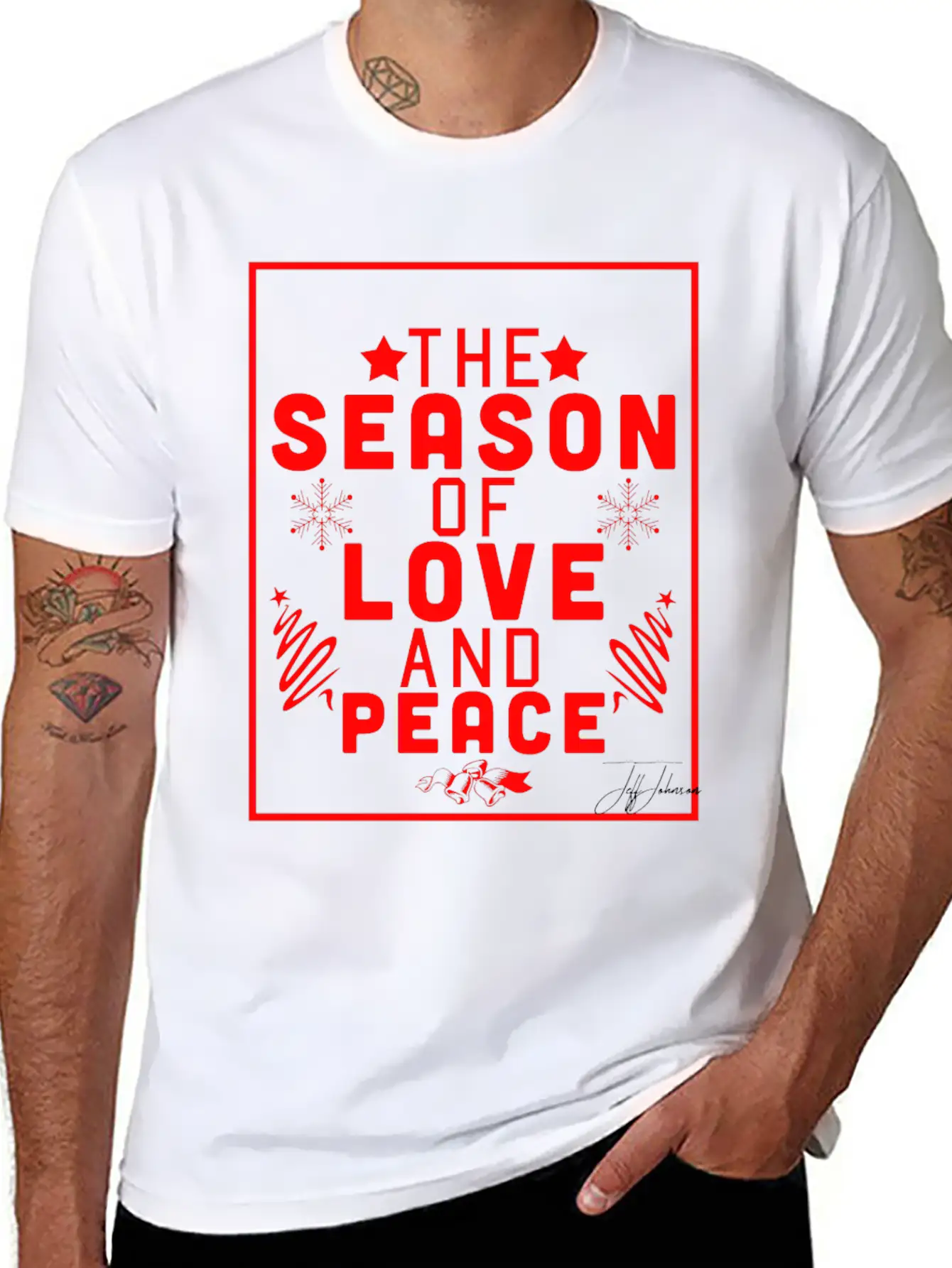THE Season Of Love And Peace Unisex Casual T-Shirt – Clean Design For Daily Comfort
