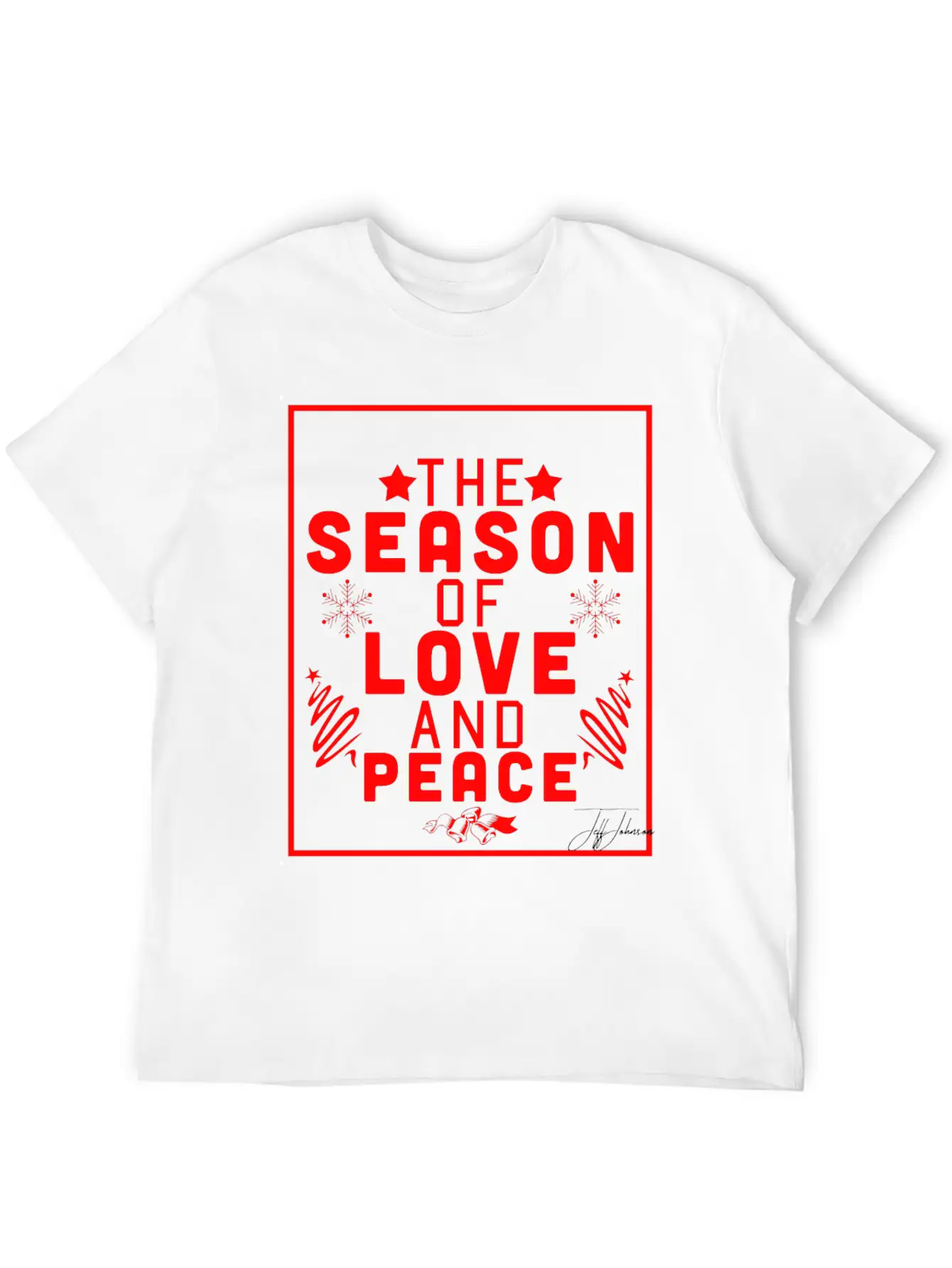 THE Season Of Love And Peace Unisex Casual T-Shirt – Clean Design For Daily Comfort