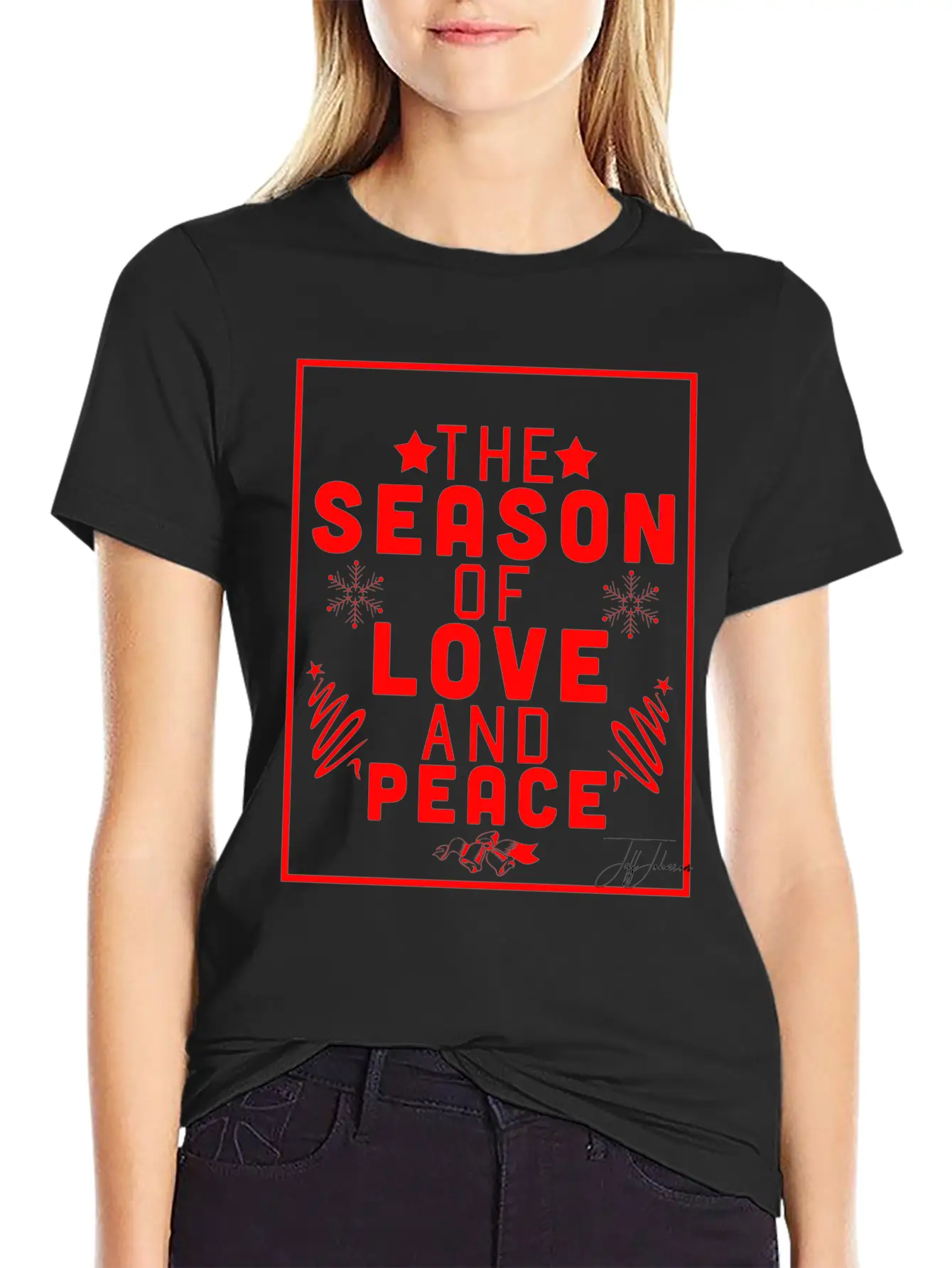 THE Season Of Love And Peace Unisex Casual T-Shirt – Clean Design For Daily Comfort
