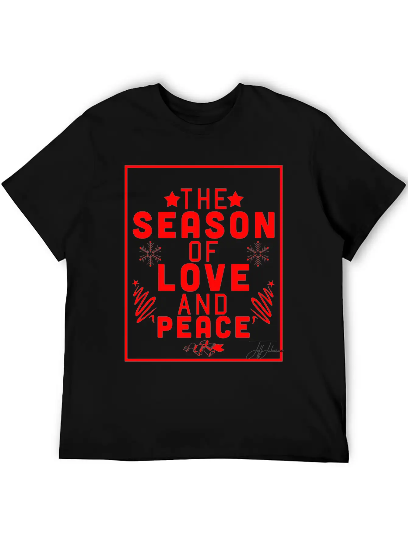 THE Season Of Love And Peace Unisex Casual T-Shirt – Clean Design For Daily Comfort
