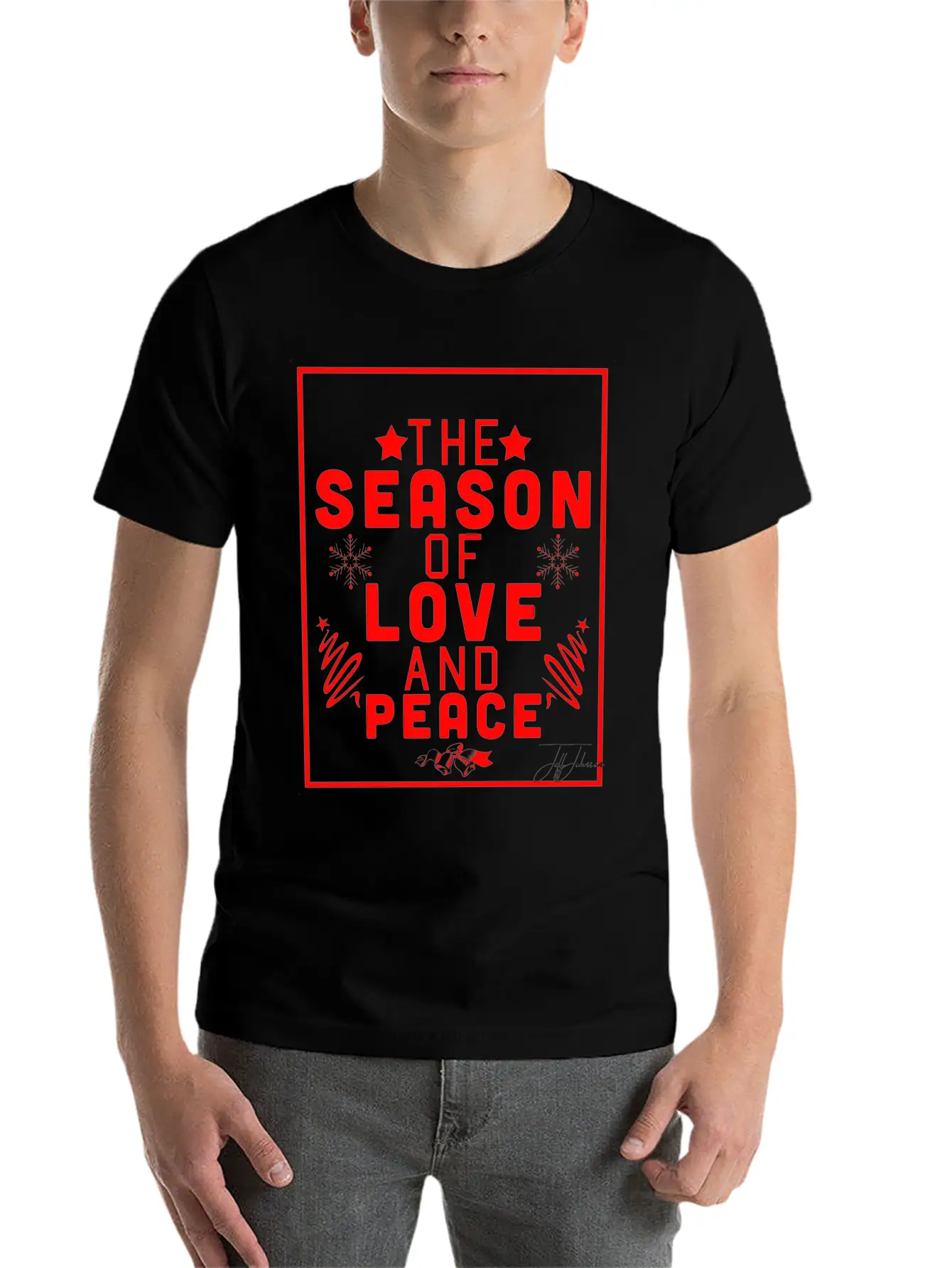 THE Season Of Love And Peace Unisex Casual T-Shirt – Clean Design For Daily Comfort