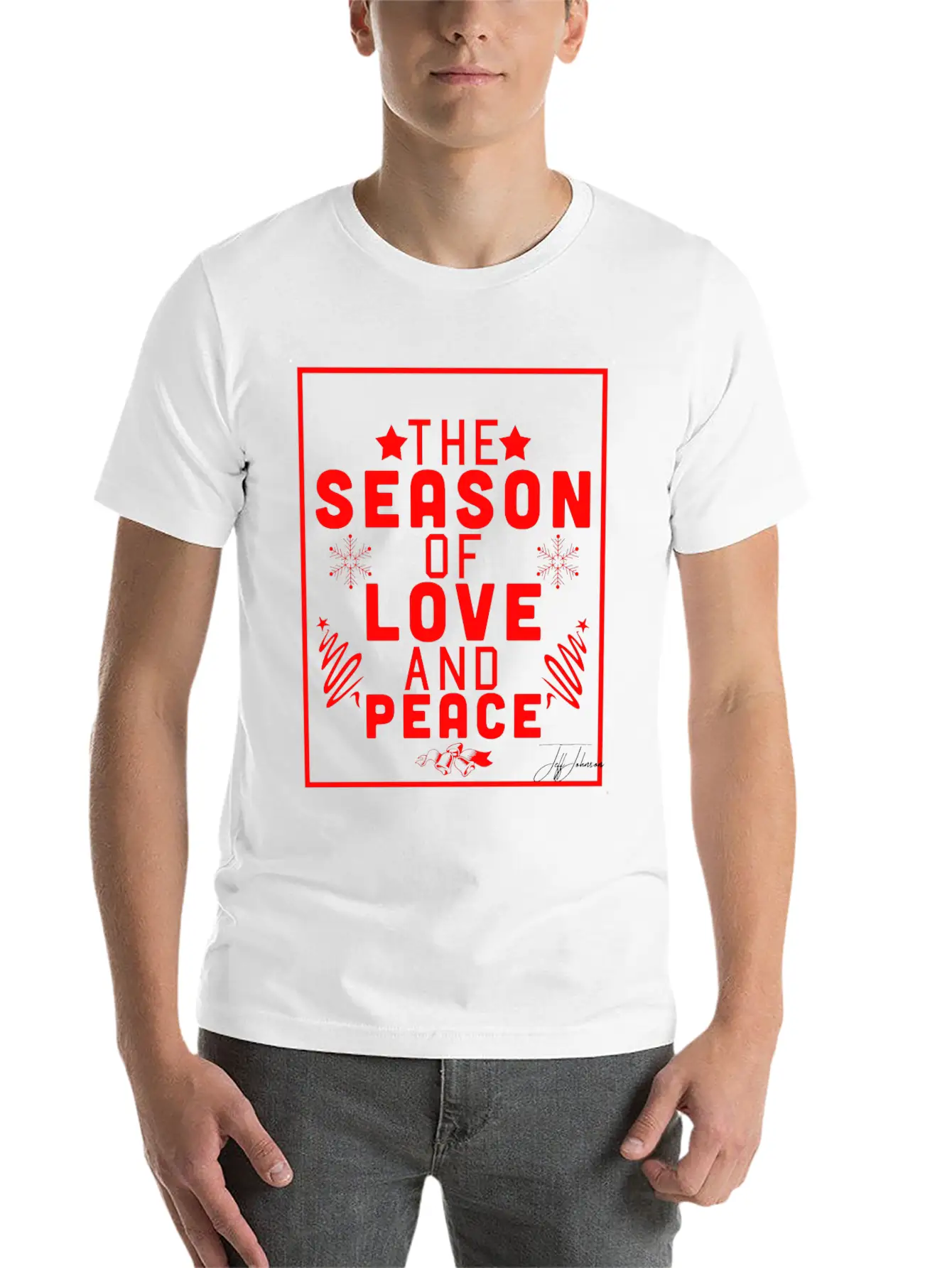 THE Season Of Love And Peace Unisex Casual T-Shirt – Clean Design For Daily Comfort