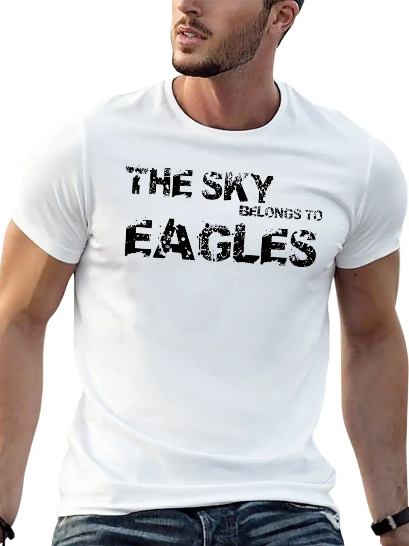 The Sky Belongs To Eagles Soft Cotton Short Sleeve Tee – Unisex Wardrobe Staple