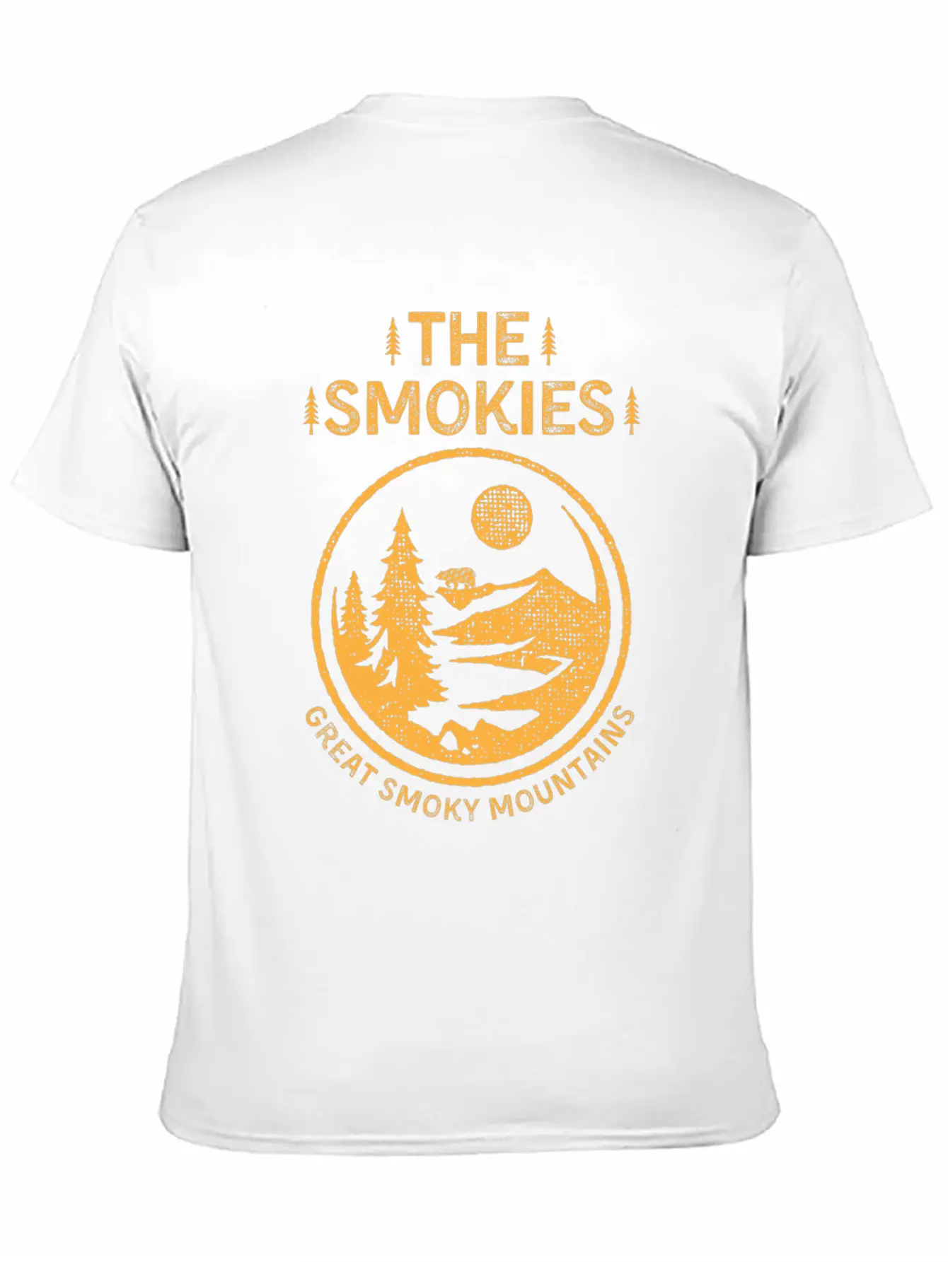 The Smokies Great Smoky Mountains National Park Unisex Casual T-Shirt ��� Clean Design For Daily Comfort