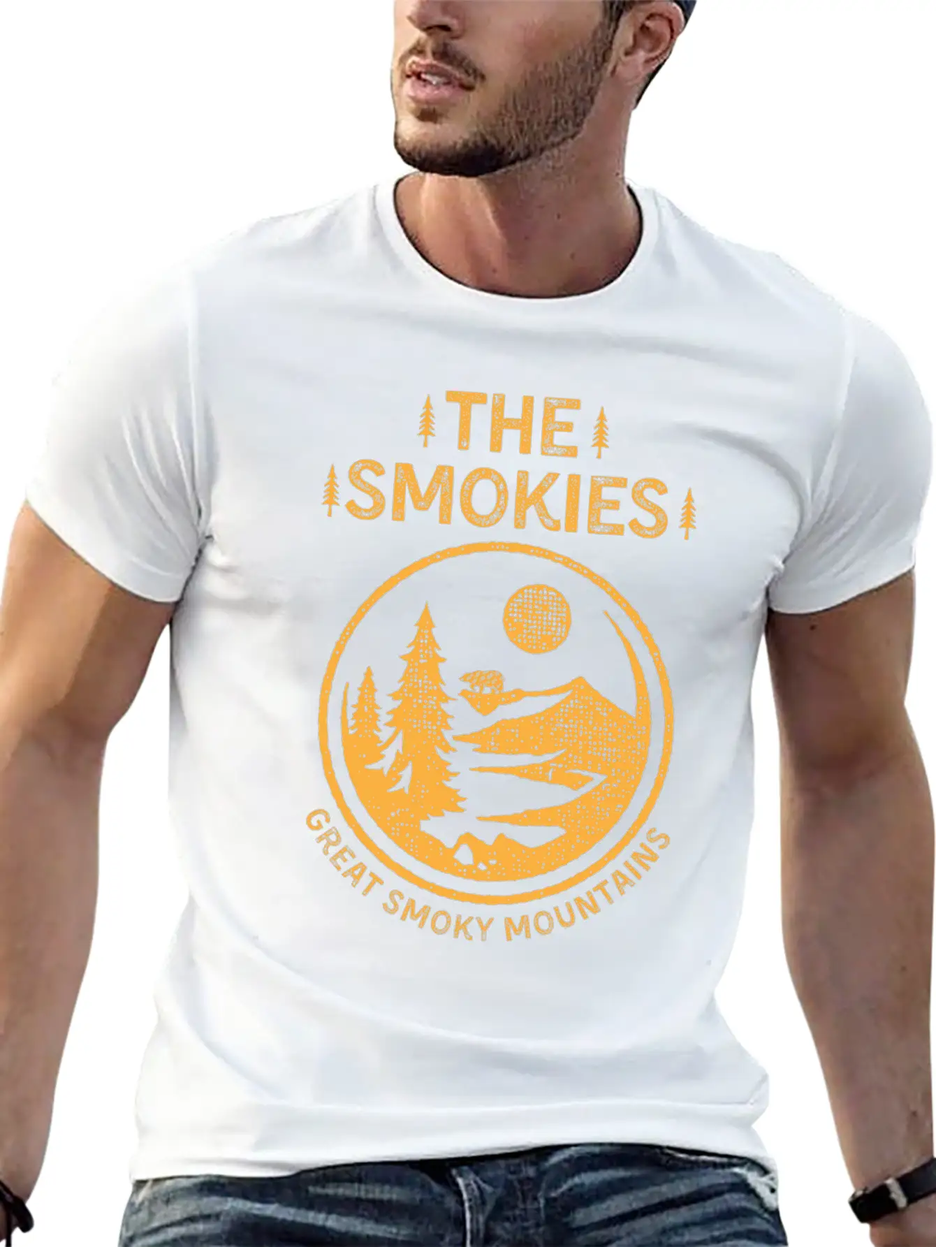 The Smokies Great Smoky Mountains National Park Unisex Casual T-Shirt ��� Clean Design For Daily Comfort