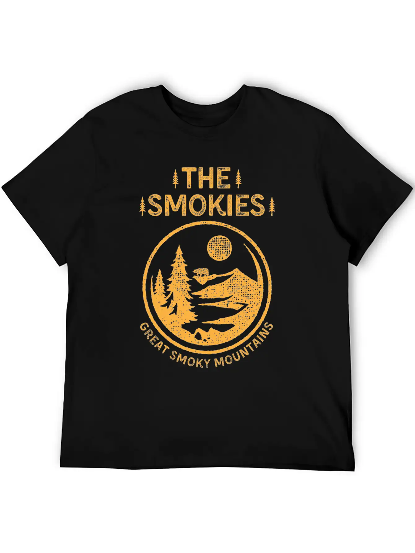 The Smokies Great Smoky Mountains National Park Unisex Casual T-Shirt ��� Clean Design For Daily Comfort