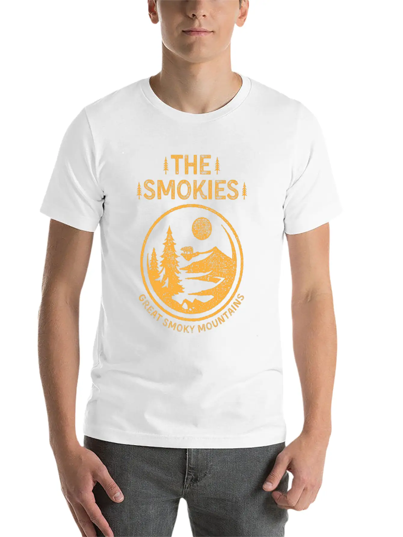 The Smokies Great Smoky Mountains National Park Unisex Casual T-Shirt ��� Clean Design For Daily Comfort