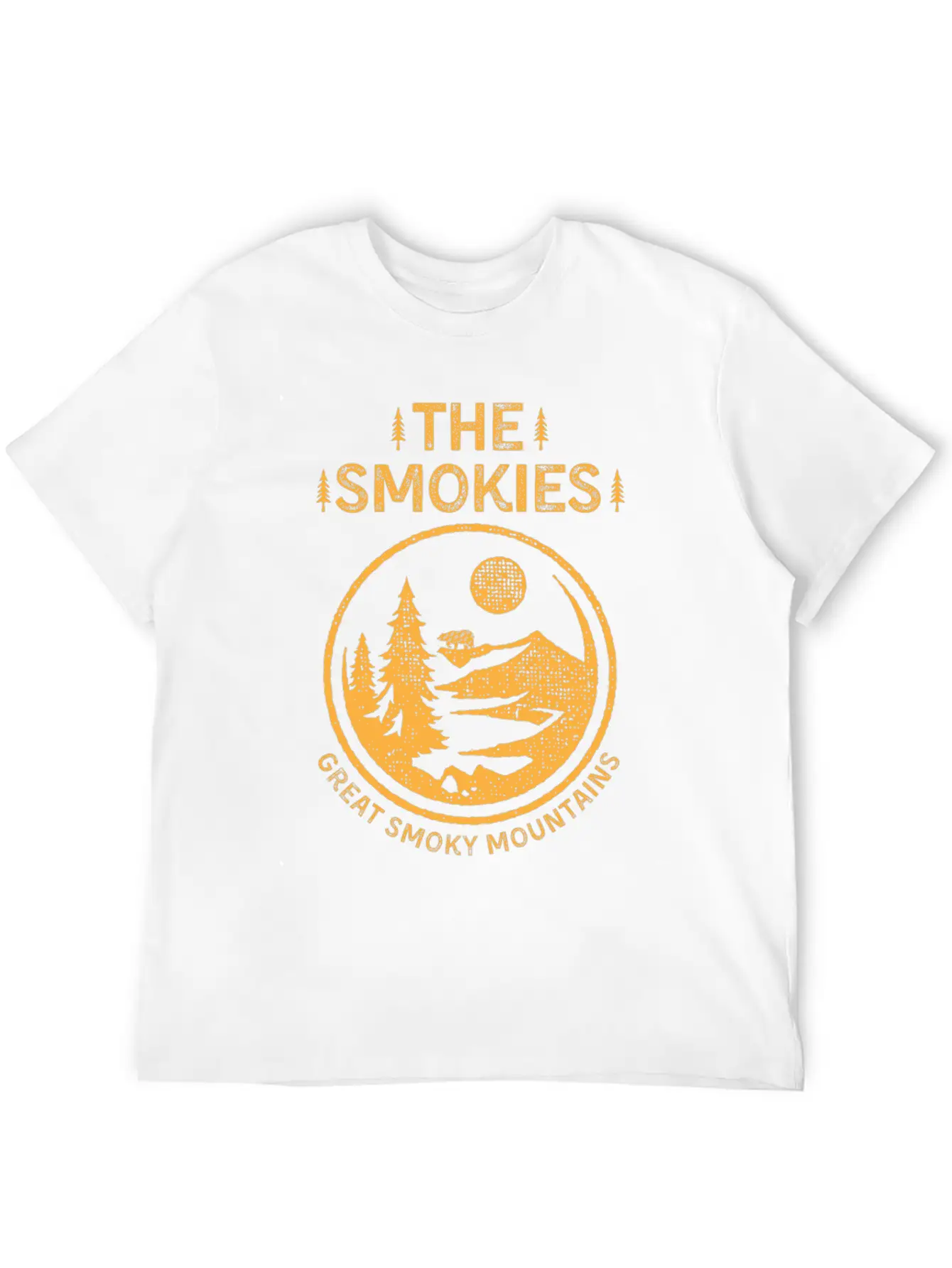 The Smokies Great Smoky Mountains National Park Unisex Casual T-Shirt ��� Clean Design For Daily Comfort