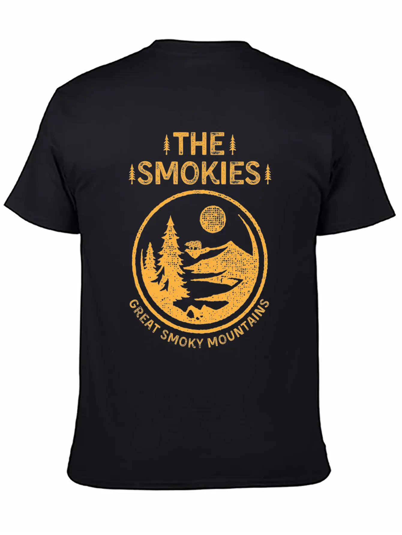 The Smokies Great Smoky Mountains National Park Unisex Casual T-Shirt ��� Clean Design For Daily Comfort