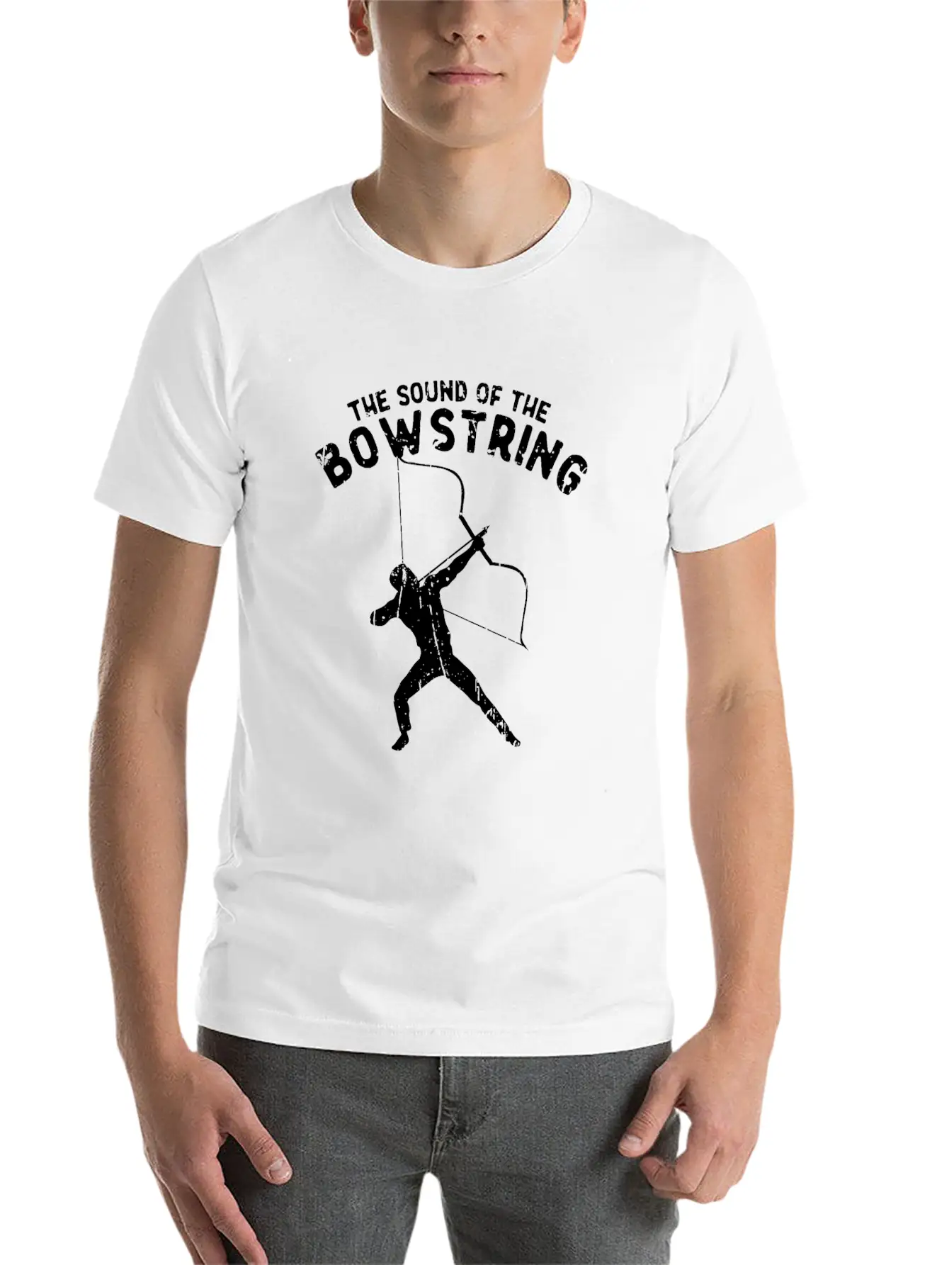 The Sound Of The Bowstring - Archery Classic Fit Graphic Tee For Daily Comfort – Unisex Cotton Shirt