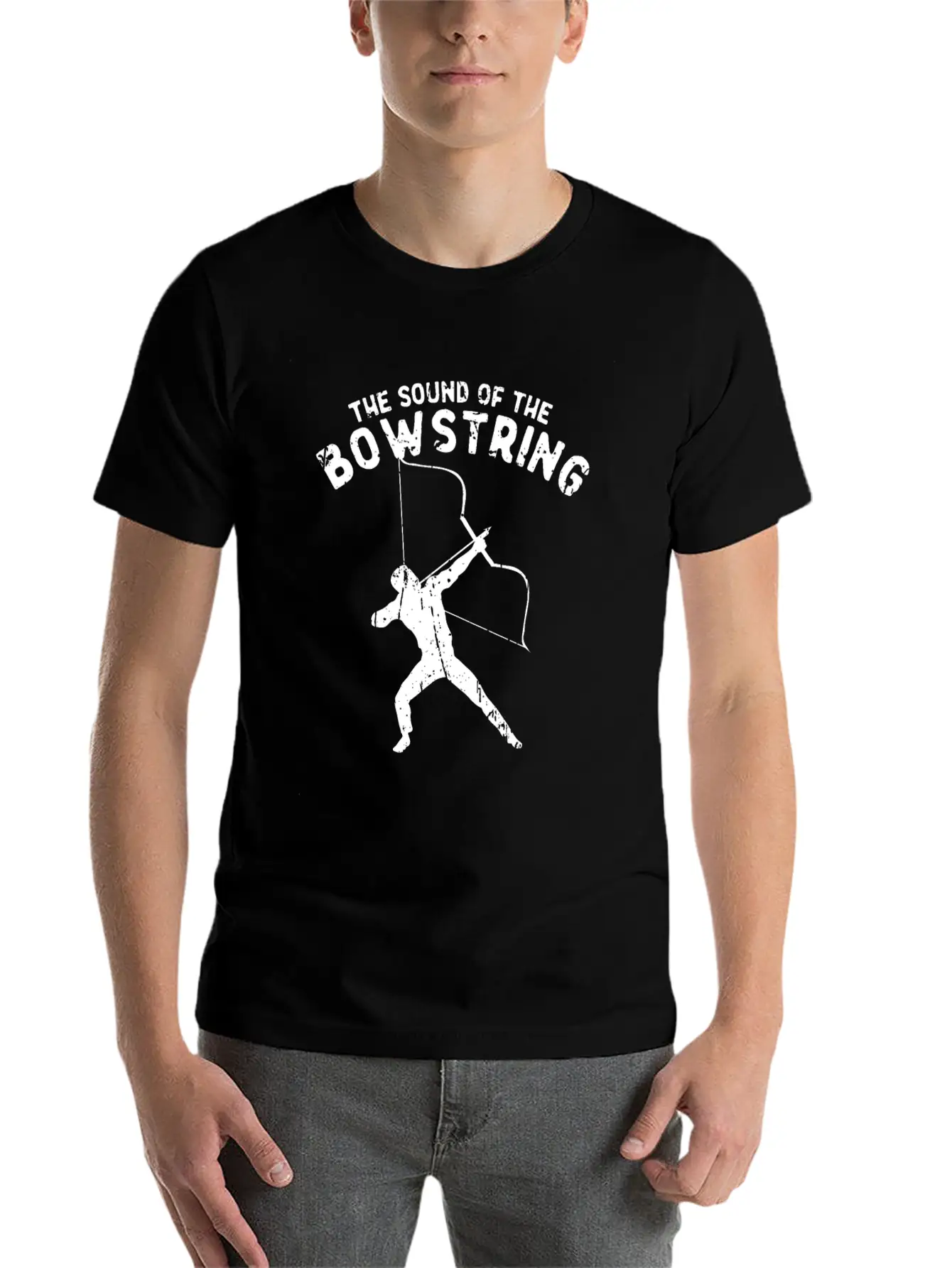 The Sound Of The Bowstring - Archery Classic Fit Graphic Tee For Daily Comfort – Unisex Cotton Shirt