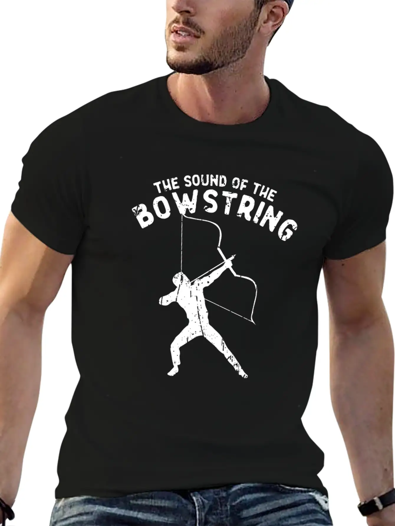 The Sound Of The Bowstring - Archery Classic Fit Graphic Tee For Daily Comfort – Unisex Cotton Shirt