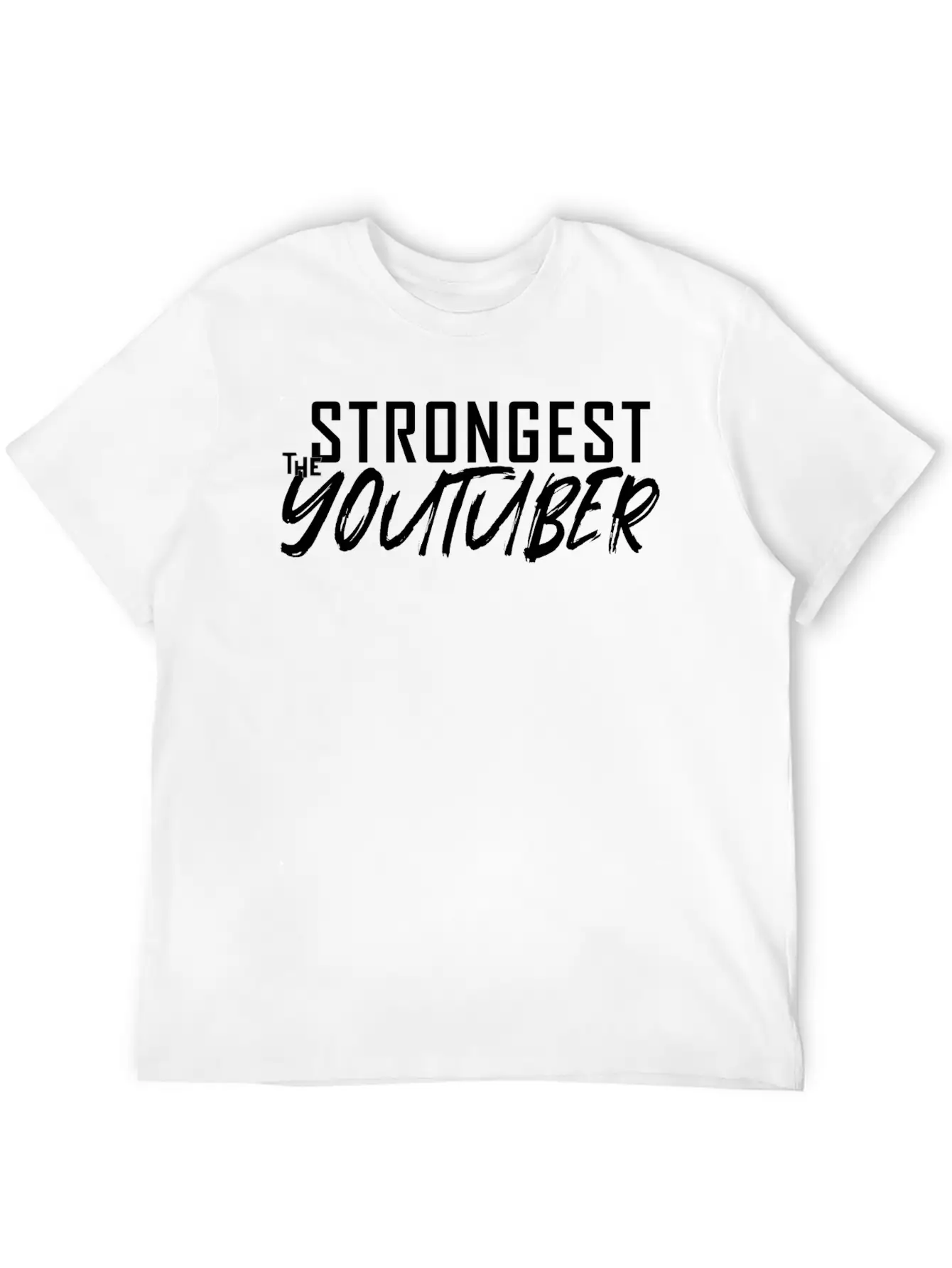 The Strongest Youtuber Modern Fit Casual T-Shirt – Clean And Versatile Design