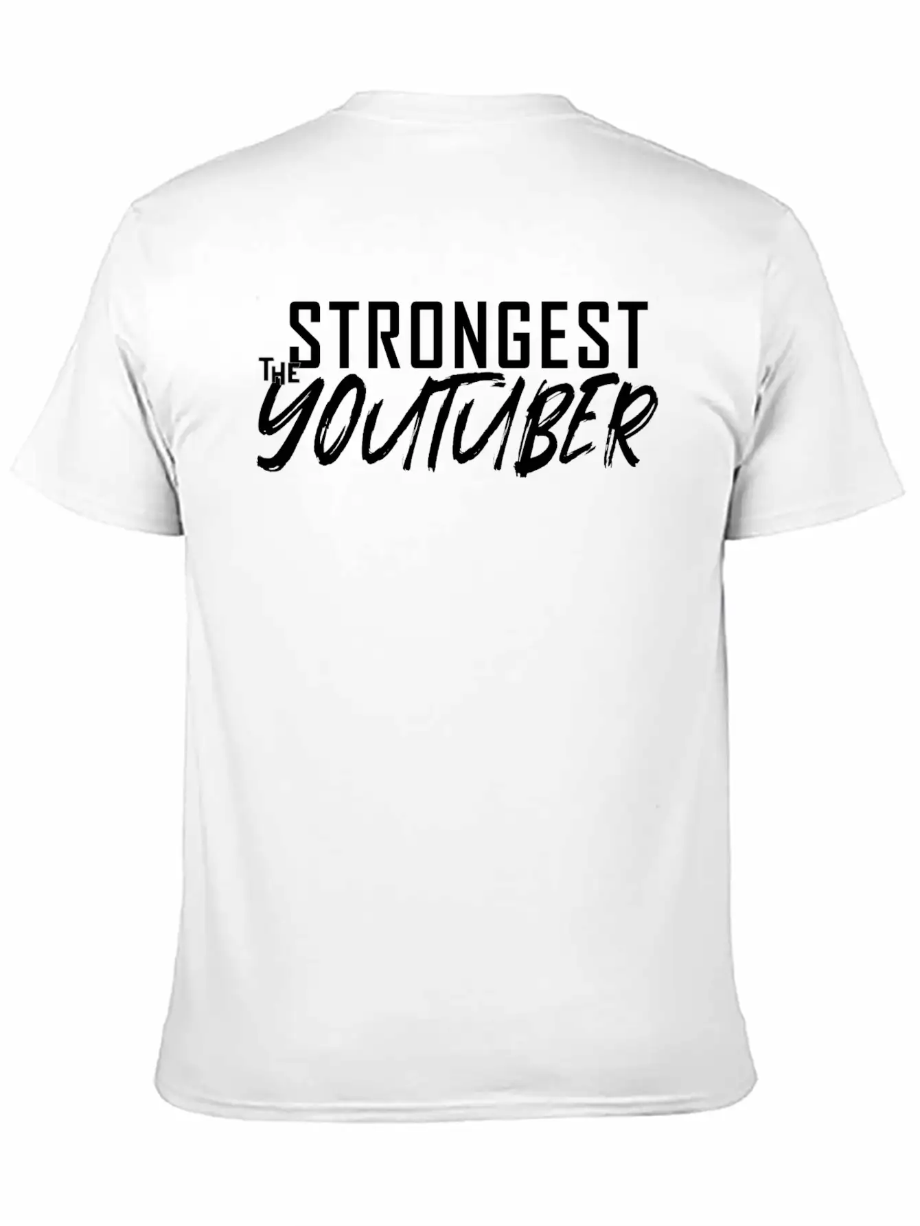 The Strongest Youtuber Modern Fit Casual T-Shirt – Clean And Versatile Design