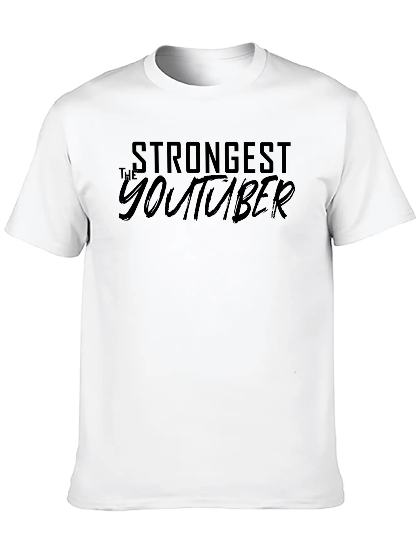 The Strongest Youtuber Modern Fit Casual T-Shirt – Clean And Versatile Design