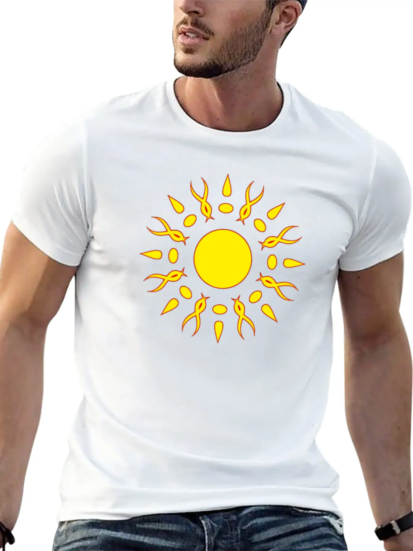 The Sun Stylish Everyday T-Shirt – Unisex Basic Cotton Tee