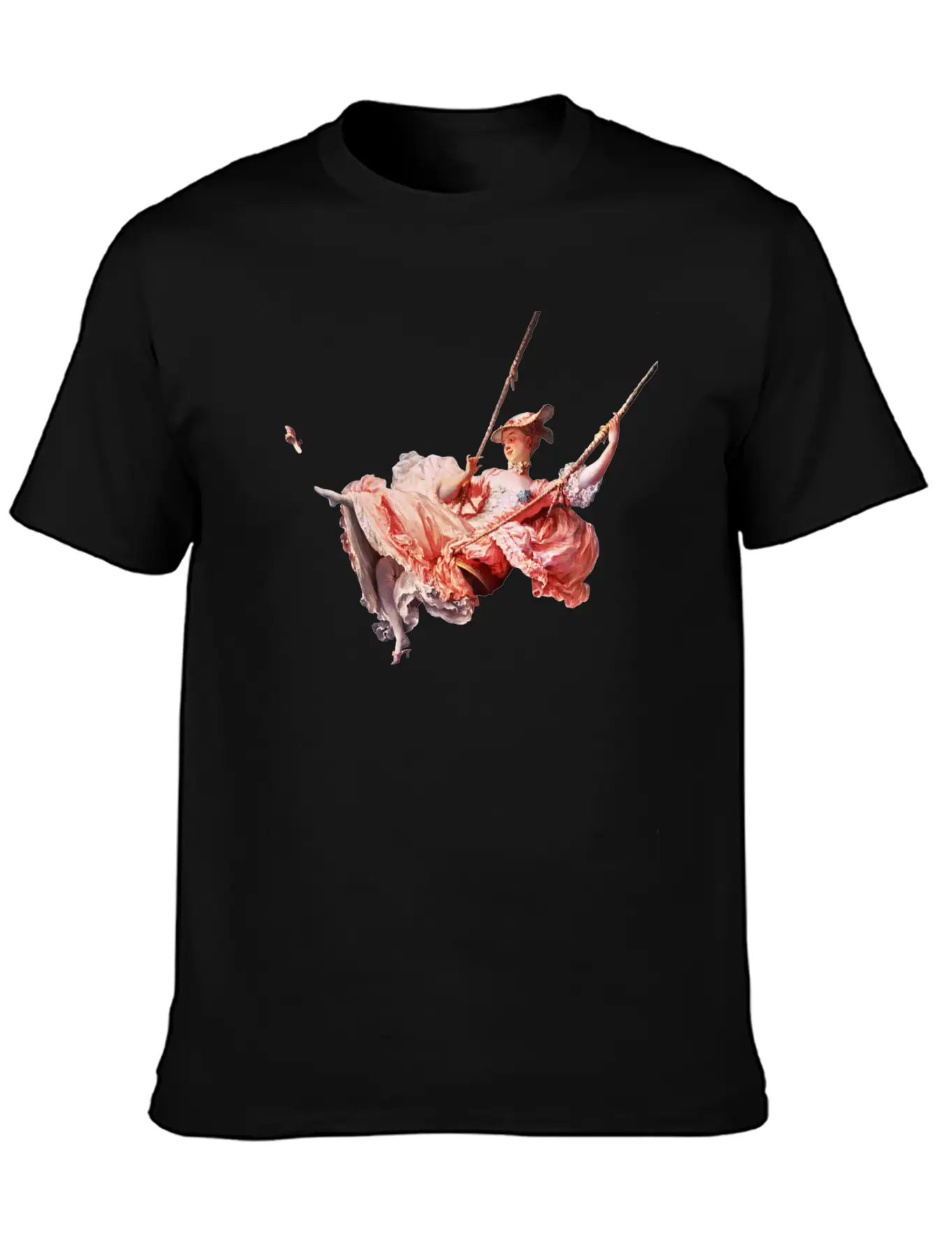 The Swing, Fragonard Soft Cotton Short Sleeve Tee – Unisex Wardrobe Staple
