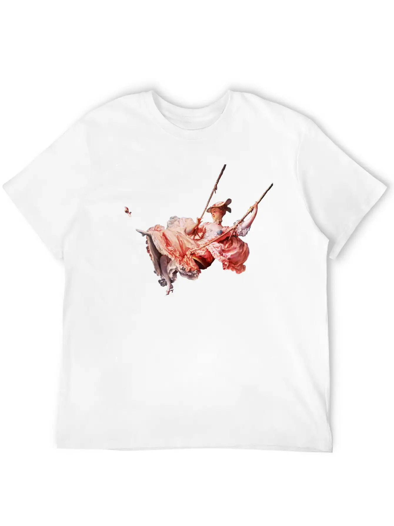 The Swing, Fragonard Soft Cotton Short Sleeve Tee – Unisex Wardrobe Staple