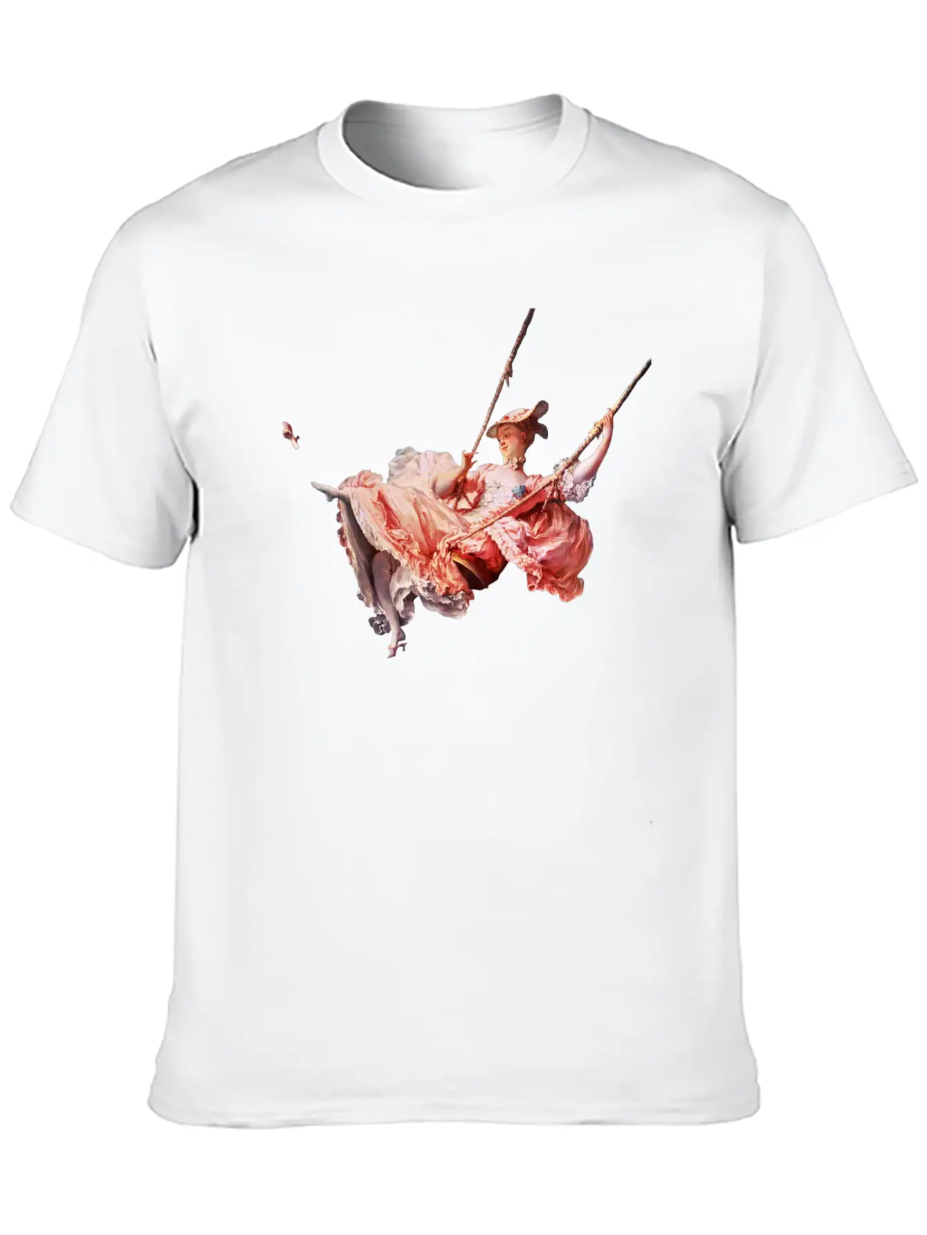 The Swing, Fragonard Soft Cotton Short Sleeve Tee – Unisex Wardrobe Staple