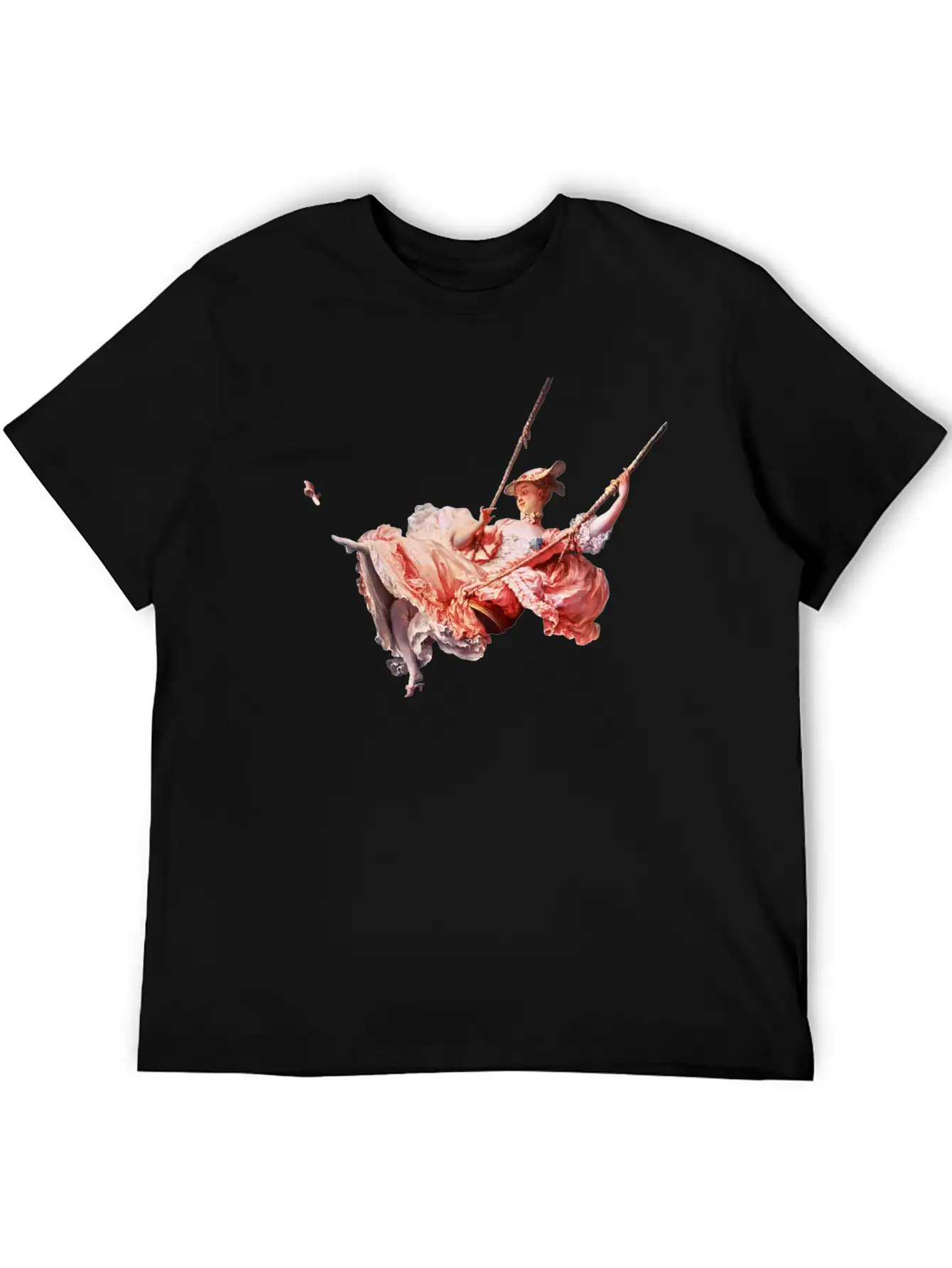 The Swing, Fragonard Soft Cotton Short Sleeve Tee – Unisex Wardrobe Staple