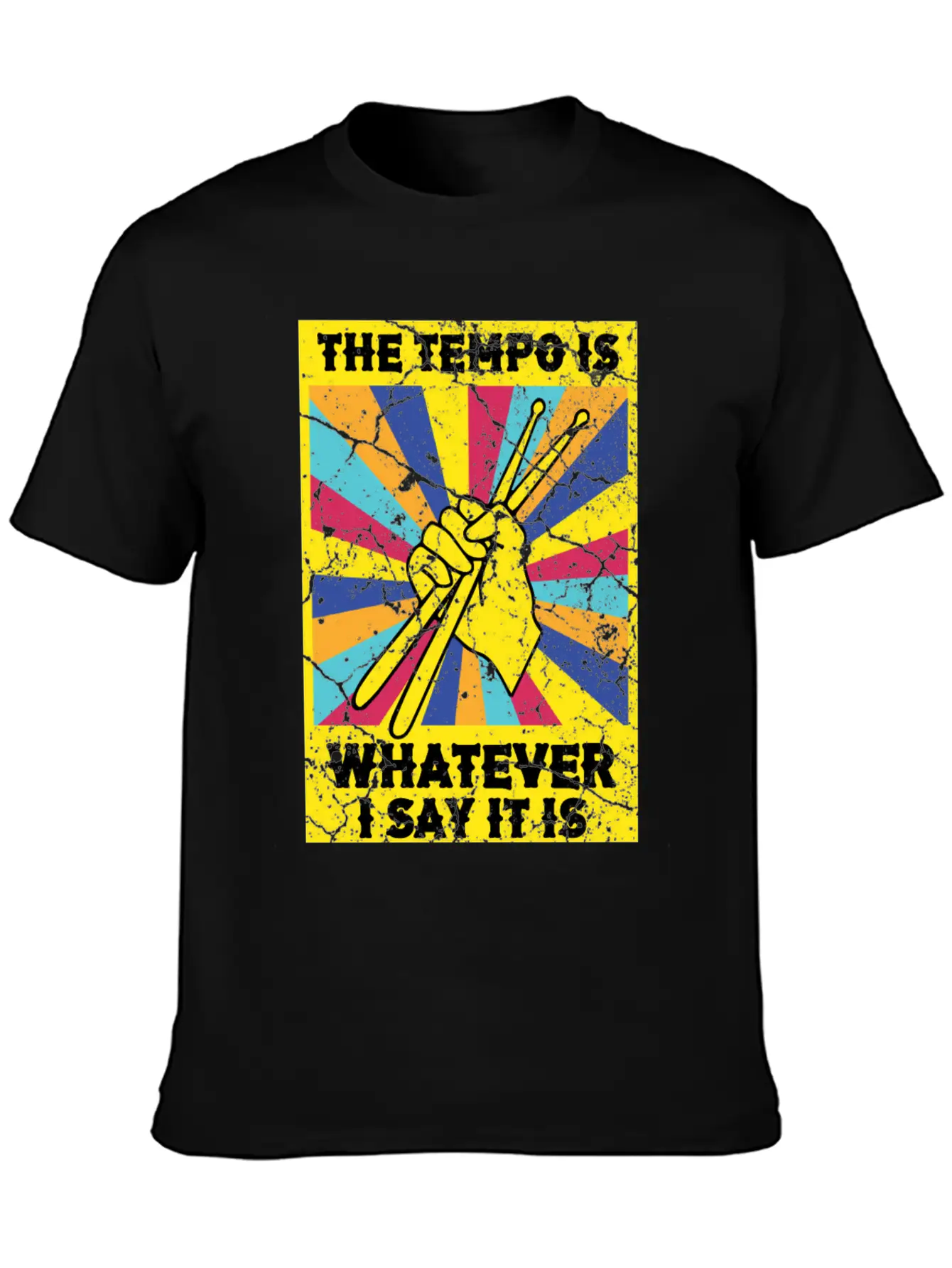 The Tempo Is Whatever I Say It Is Drummer Soft Cotton Short Sleeve Tee – Unisex Wardrobe Staple