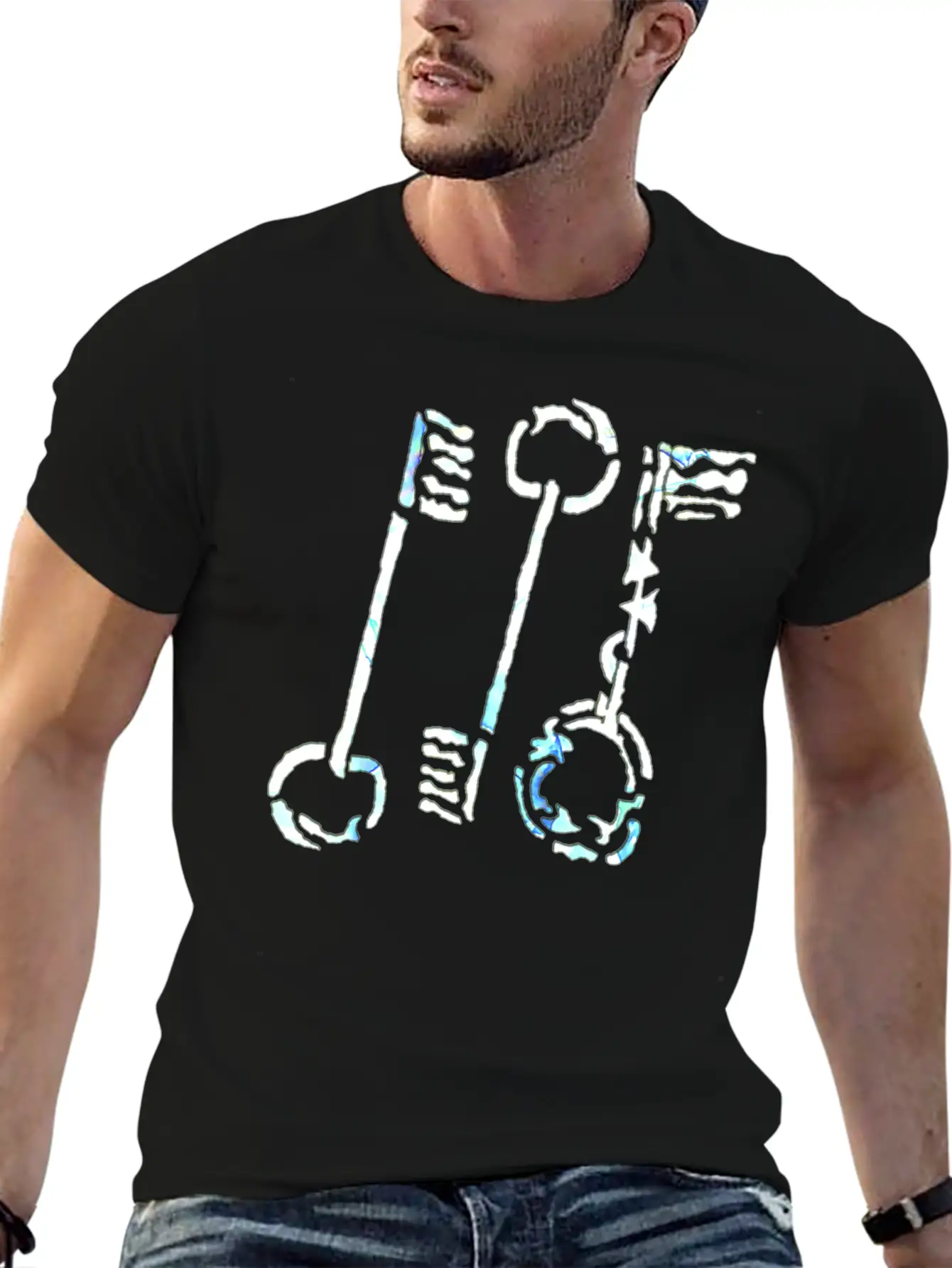 The Three Keys Essential Cotton Tee For Daily Outfits – Unisex Style