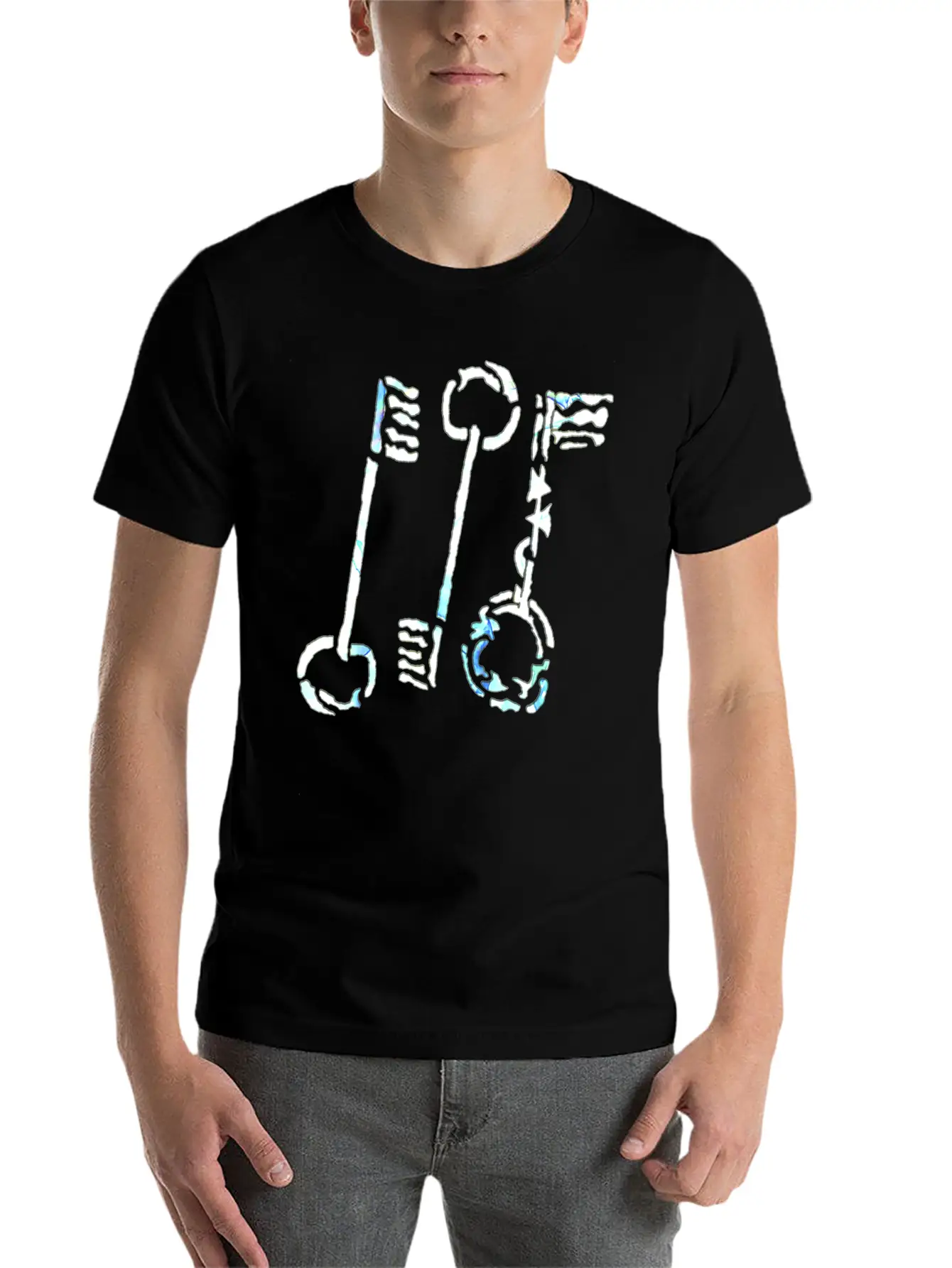 The Three Keys Essential Cotton Tee For Daily Outfits – Unisex Style