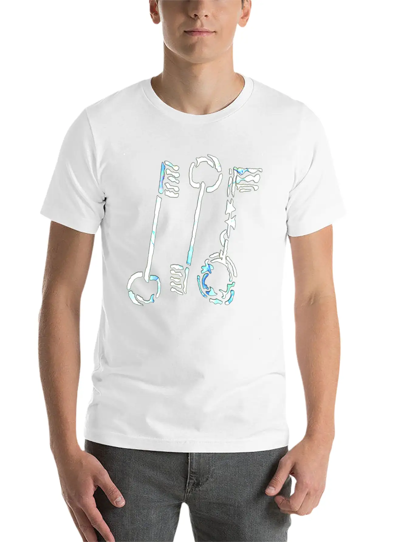 The Three Keys Essential Cotton Tee For Daily Outfits – Unisex Style