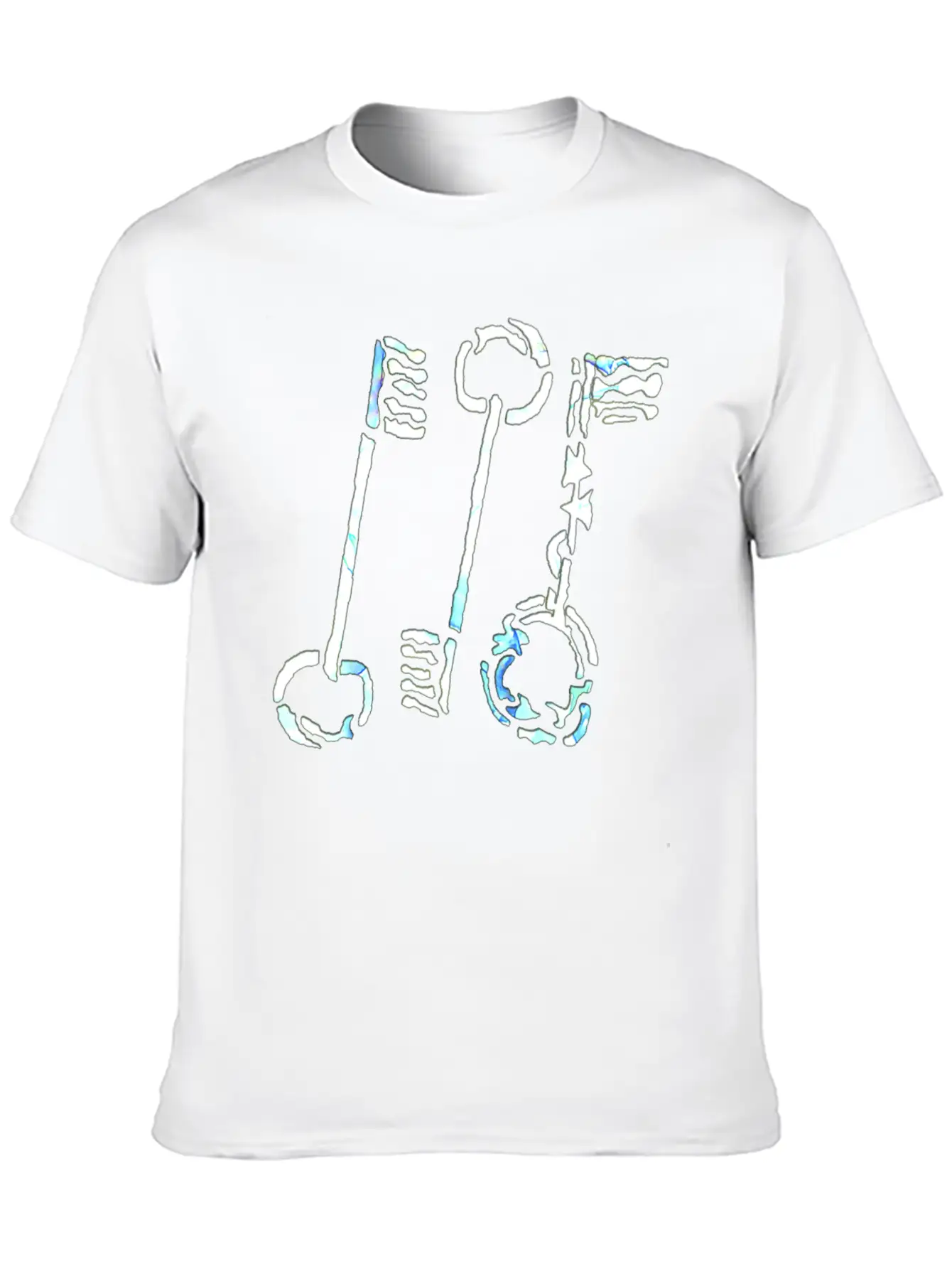 The Three Keys Essential Cotton Tee For Daily Outfits – Unisex Style