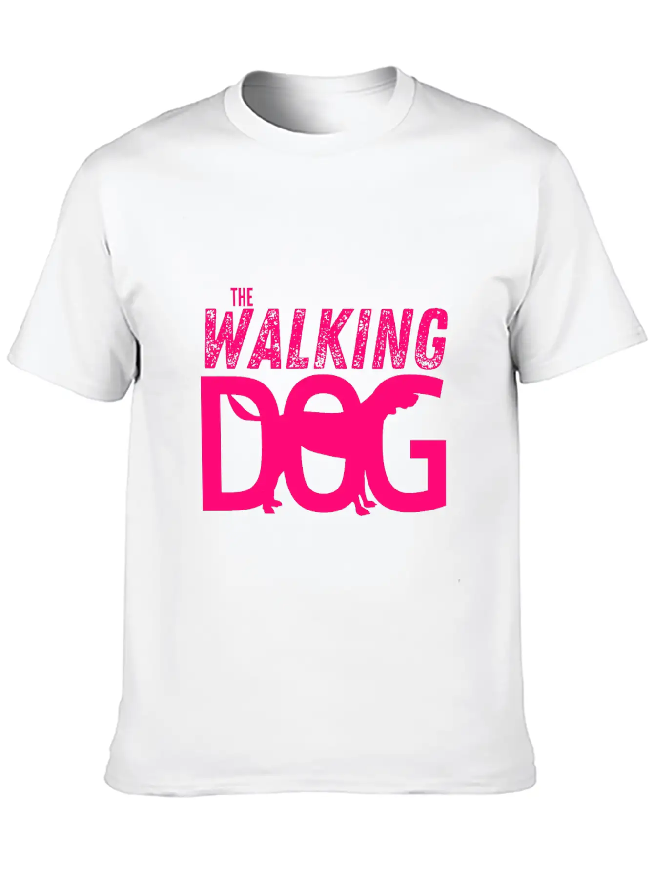 The Walking Dog The Running Dog Essential Cotton Tee For Daily Outfits – Unisex Style