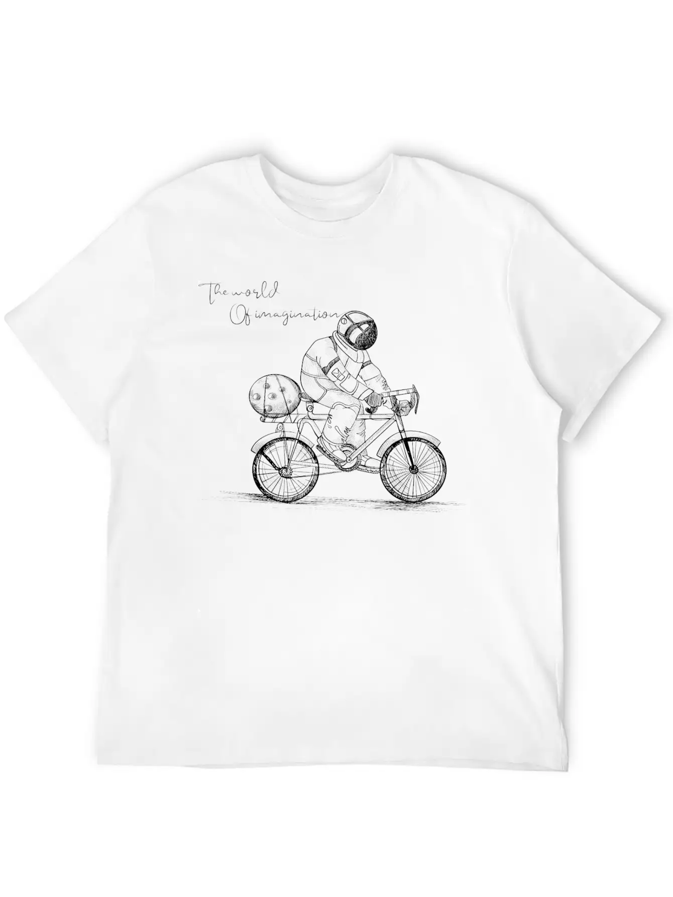 The World Of Imagination Basic Graphic T-Shirt – Daily Comfort In Soft Cotton