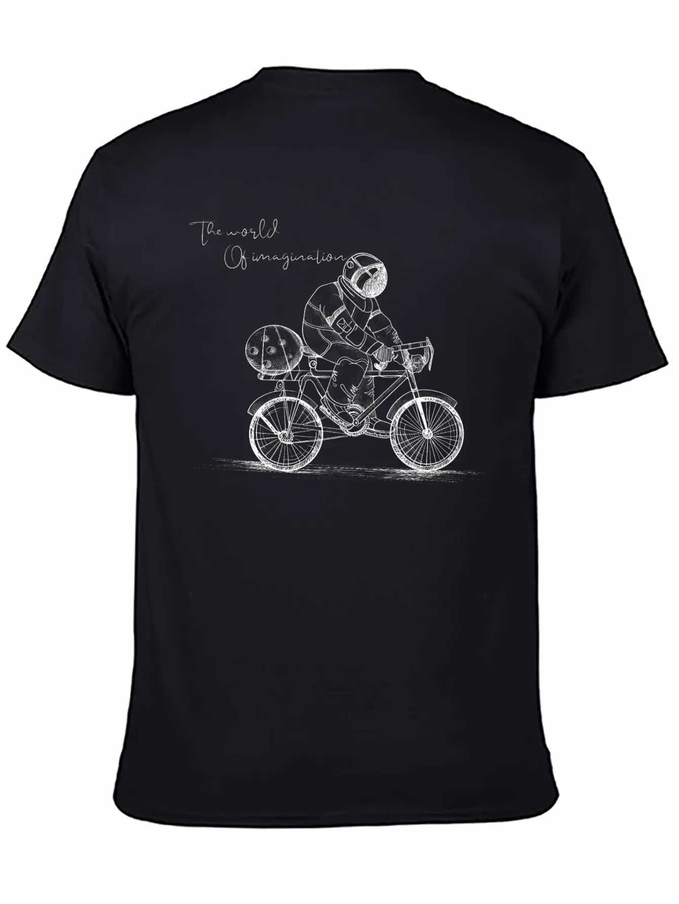 The World Of Imagination Basic Graphic T-Shirt – Daily Comfort In Soft Cotton