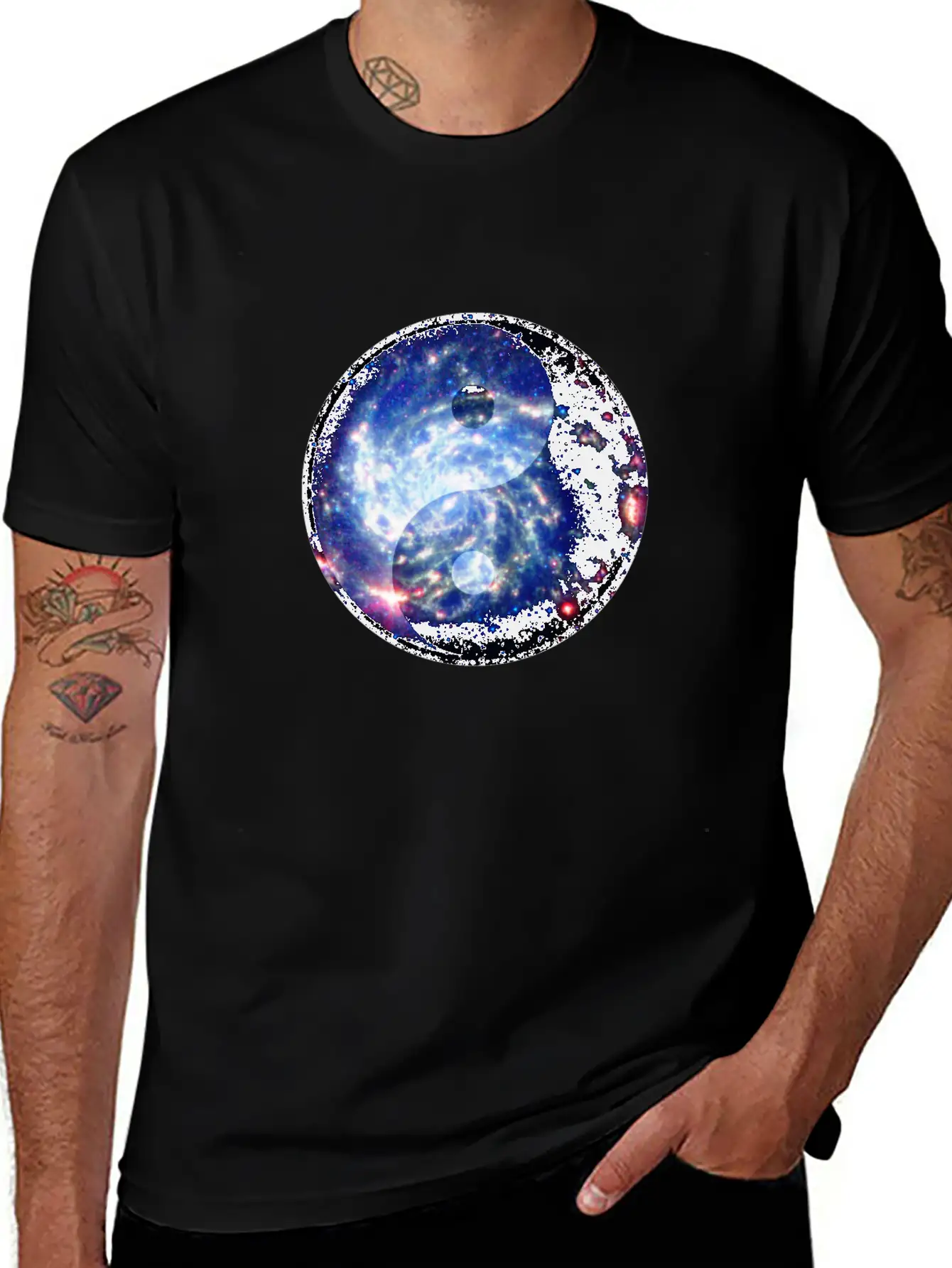 The Yin Yang Energy Swirl Relaxed Everyday Tee – Lightweight And Durable Cotton