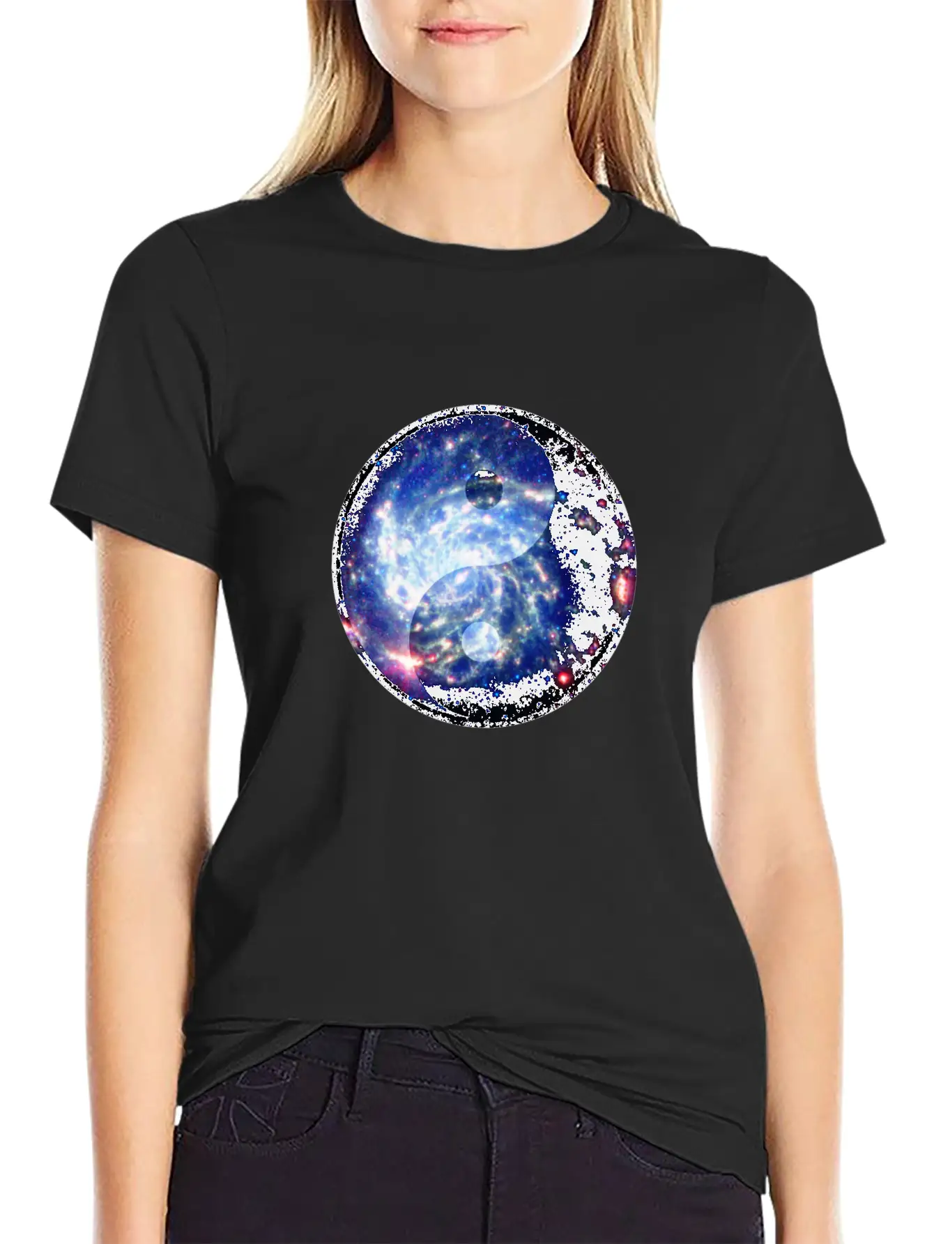 The Yin Yang Energy Swirl Relaxed Everyday Tee – Lightweight And Durable Cotton