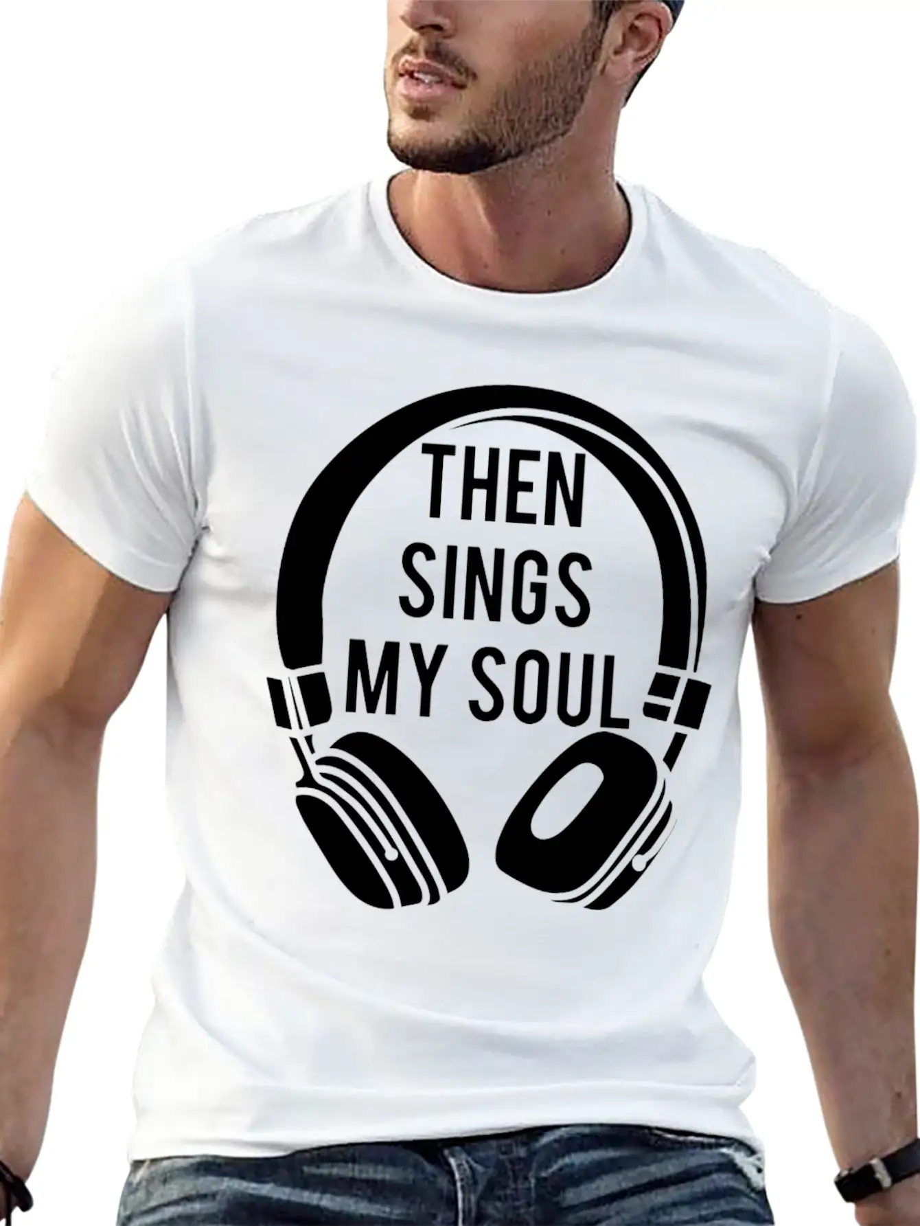 Then Sings My Soul Christian Classic Fit Graphic Tee For Daily Comfort – Unisex Cotton Shirt