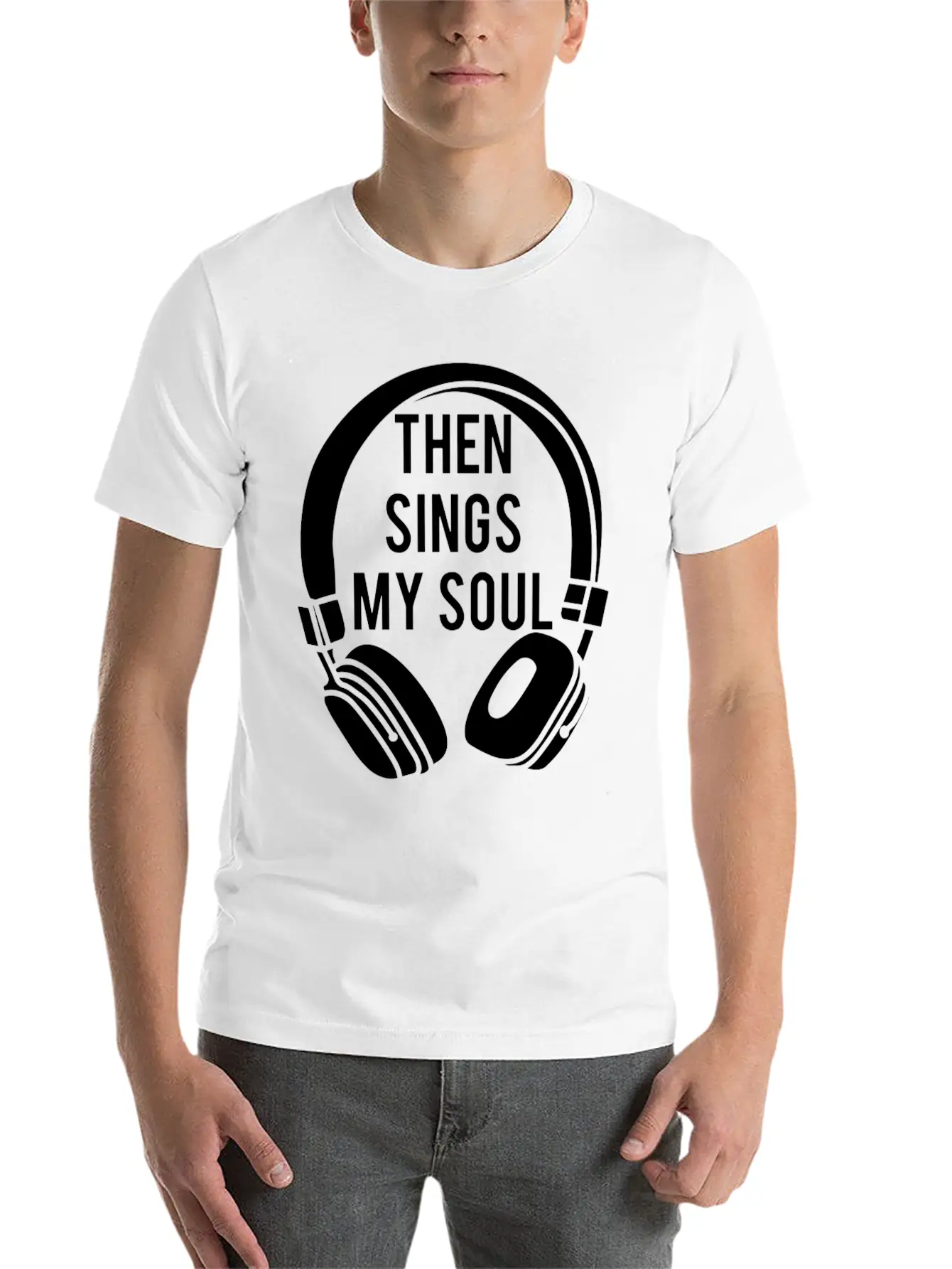 Then Sings My Soul Christian Classic Fit Graphic Tee For Daily Comfort – Unisex Cotton Shirt