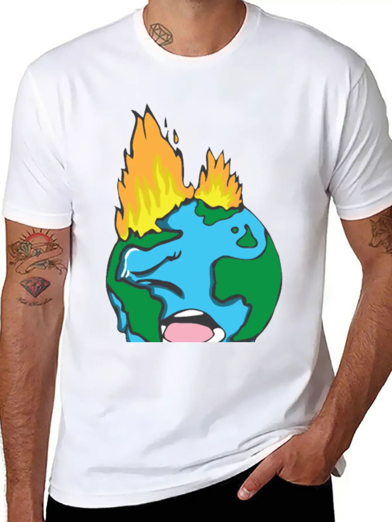 There Is No Planet B Gift Nature Conservation Envi Classic Fit Graphic Tee For Daily Comfort – Unisex Cotton Shirt