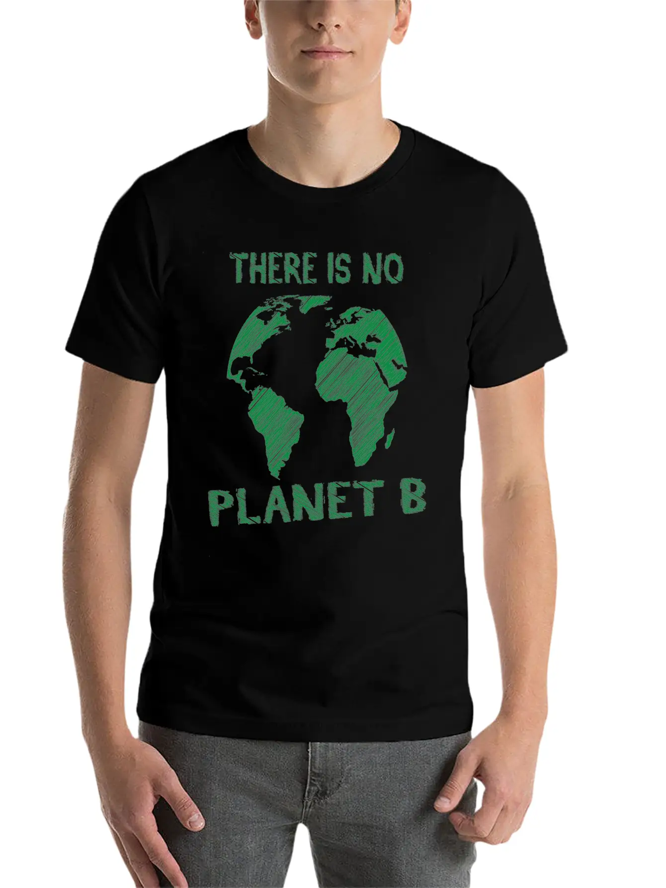 There Is No Planet B Modern Fit Casual T-Shirt – Clean And Versatile Design