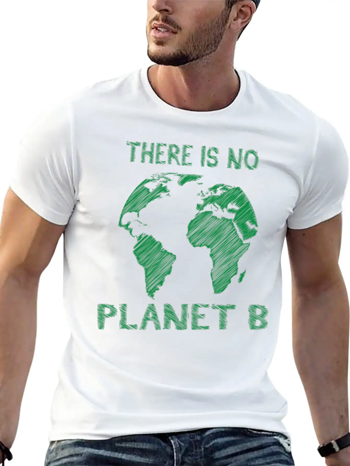 There Is No Planet B Modern Fit Casual T-Shirt – Clean And Versatile Design