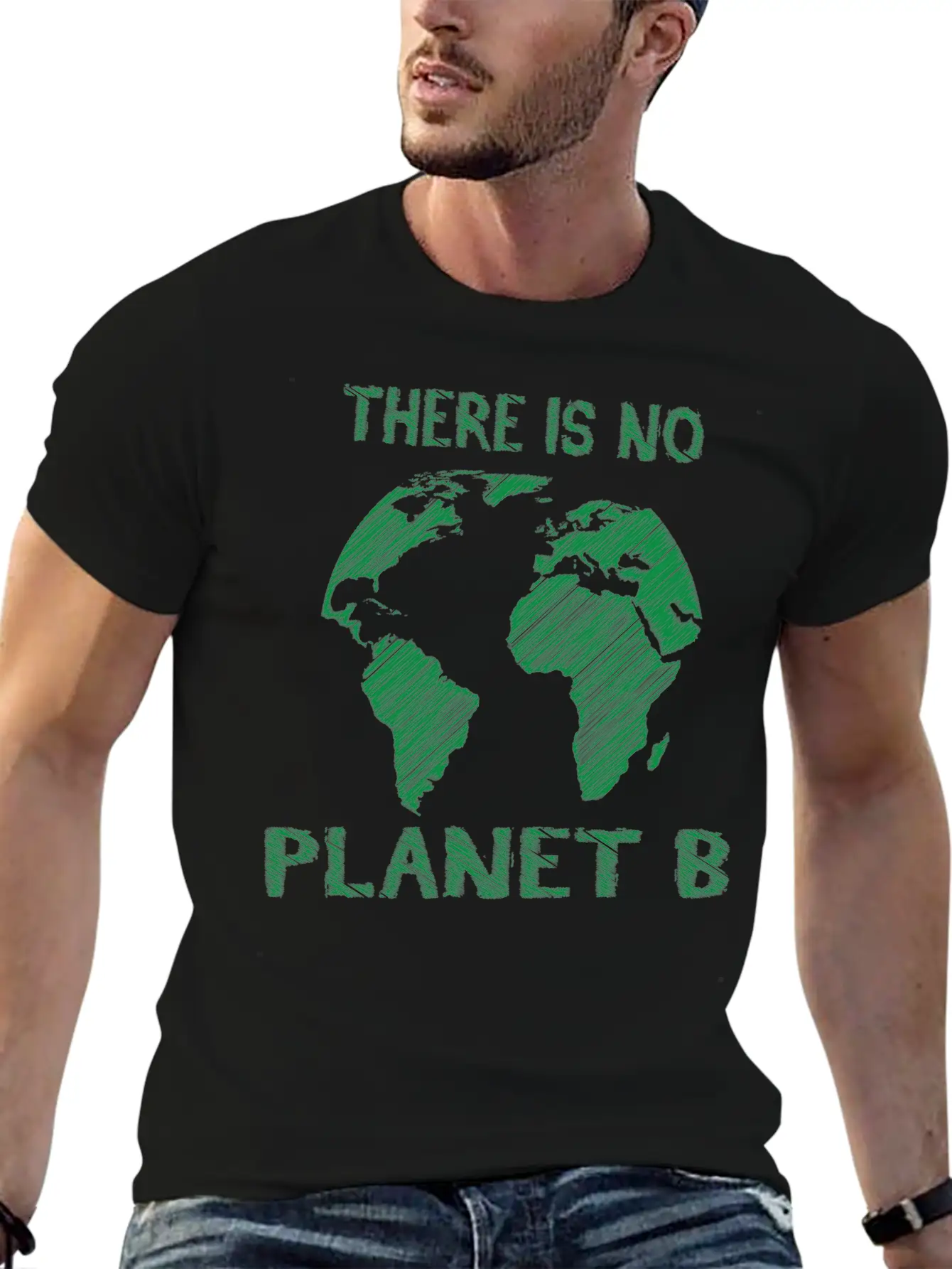 There Is No Planet B Modern Fit Casual T-Shirt – Clean And Versatile Design