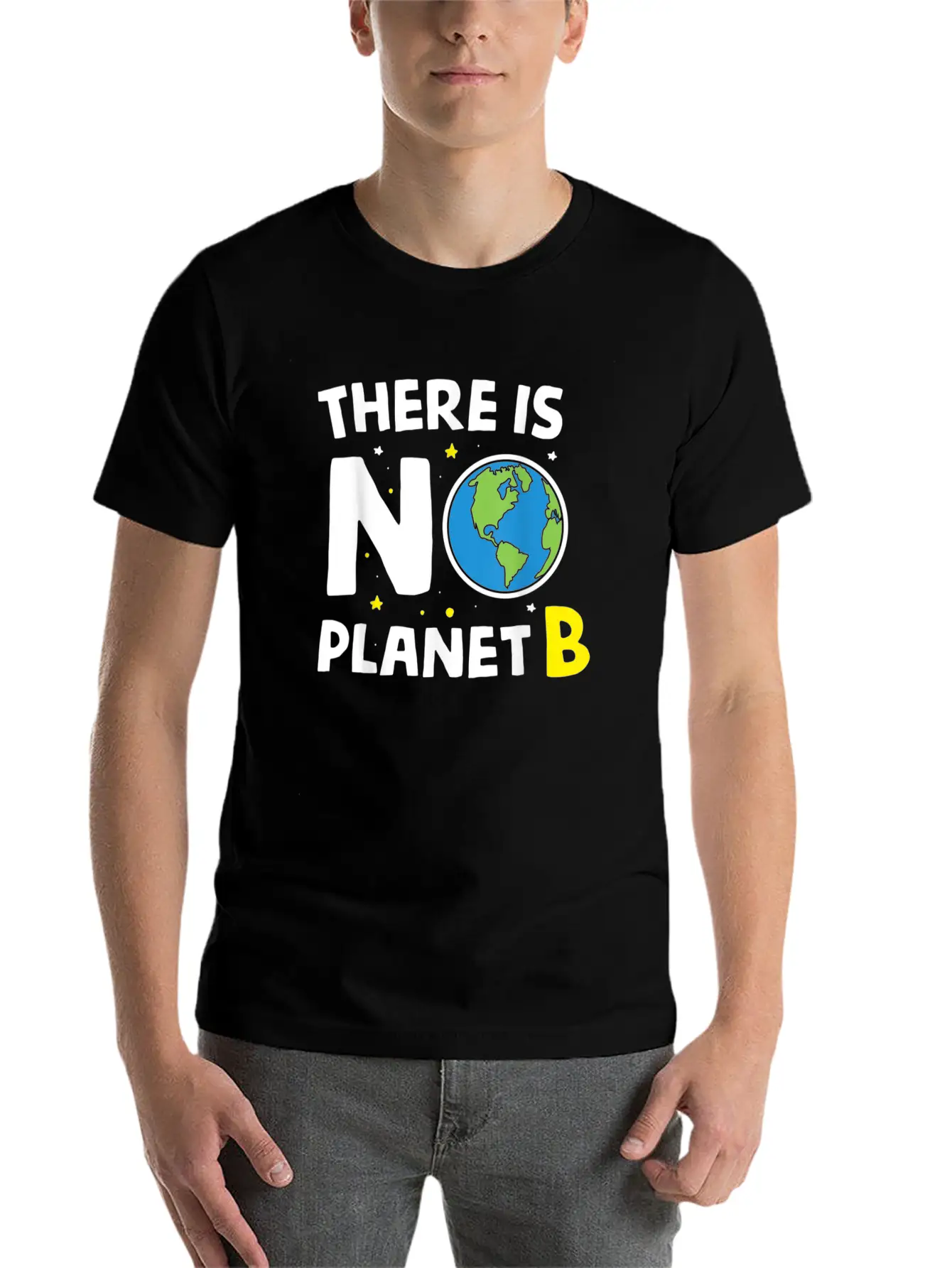 There Is Not Planet Bi Earth Day Environmentalist Basic Graphic T-Shirt – Daily Comfort In Soft Cotton