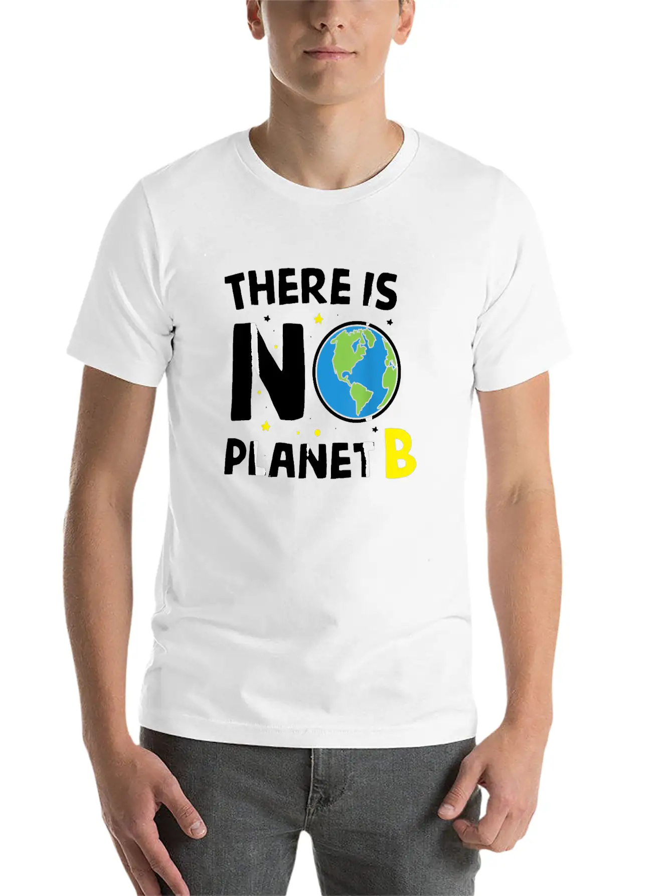 There Is Not Planet Bi Earth Day Environmentalist Basic Graphic T-Shirt – Daily Comfort In Soft Cotton