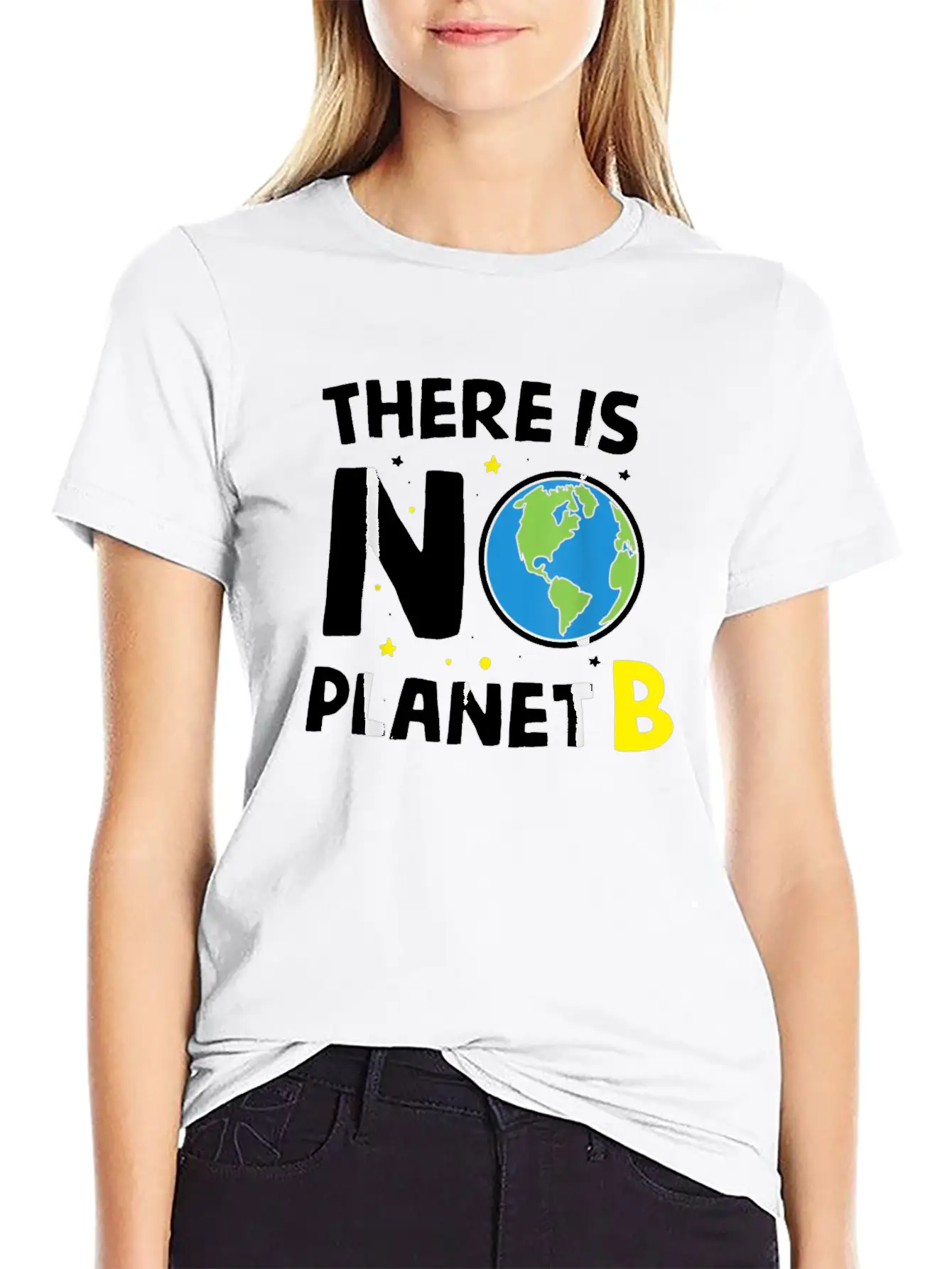 There Is Not Planet Bi Earth Day Environmentalist Basic Graphic T-Shirt – Daily Comfort In Soft Cotton