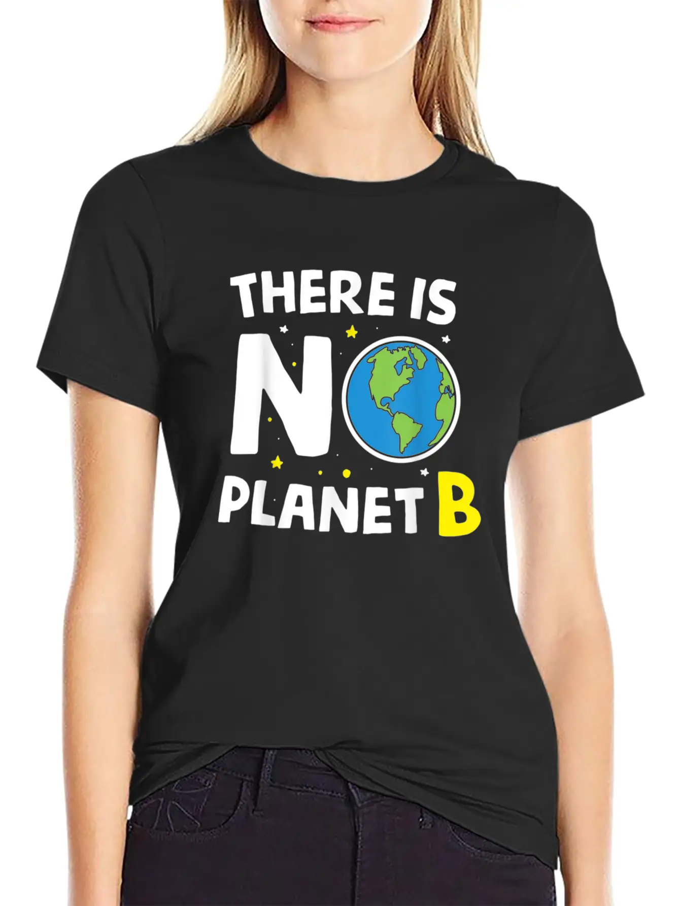 There Is Not Planet Bi Earth Day Environmentalist Basic Graphic T-Shirt – Daily Comfort In Soft Cotton
