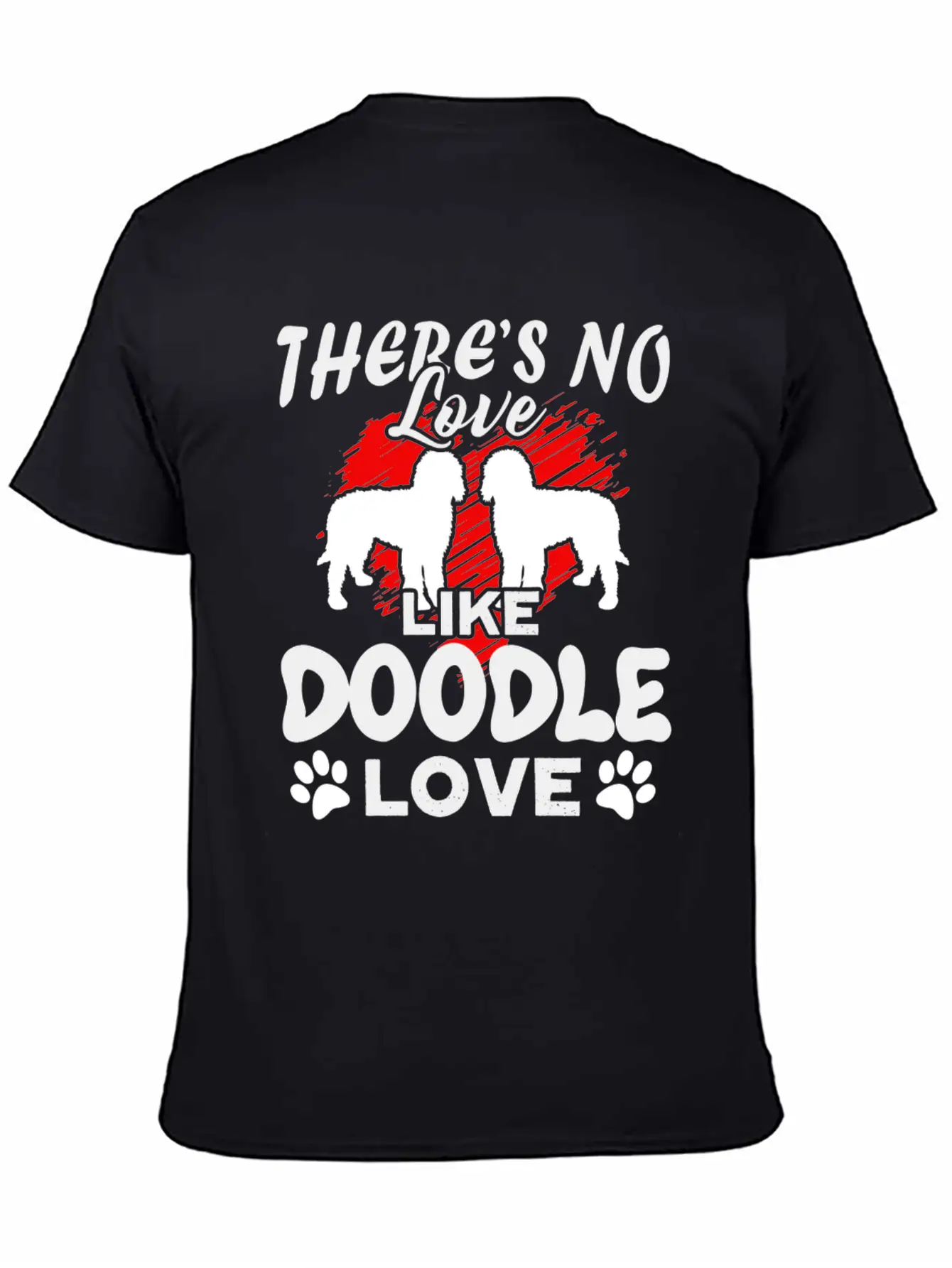There's Love Like Doodle Love Shirt Relaxed Everyday Tee – Lightweight And Durable Cotton